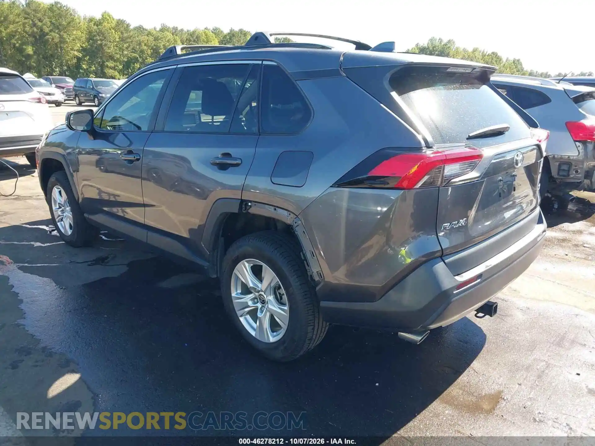 3 fotografías del automóvil dañado 2T3W1RFV1MW180461 TOYOTA RAV4 2021