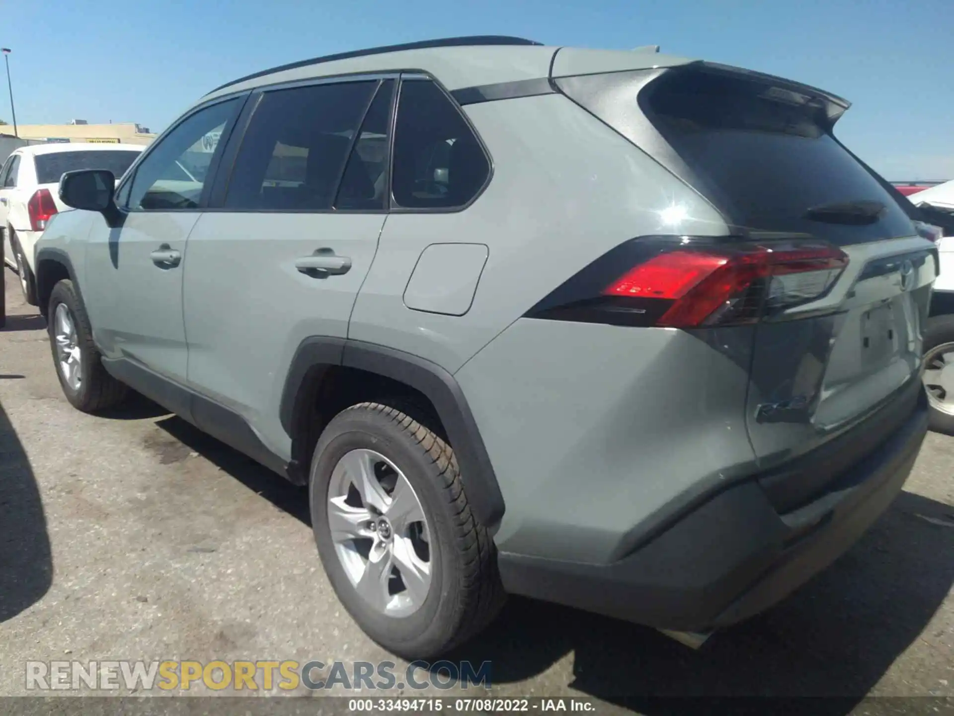 3 fotografías del automóvil dañado 2T3W1RFV2MC085991 TOYOTA RAV4 2021