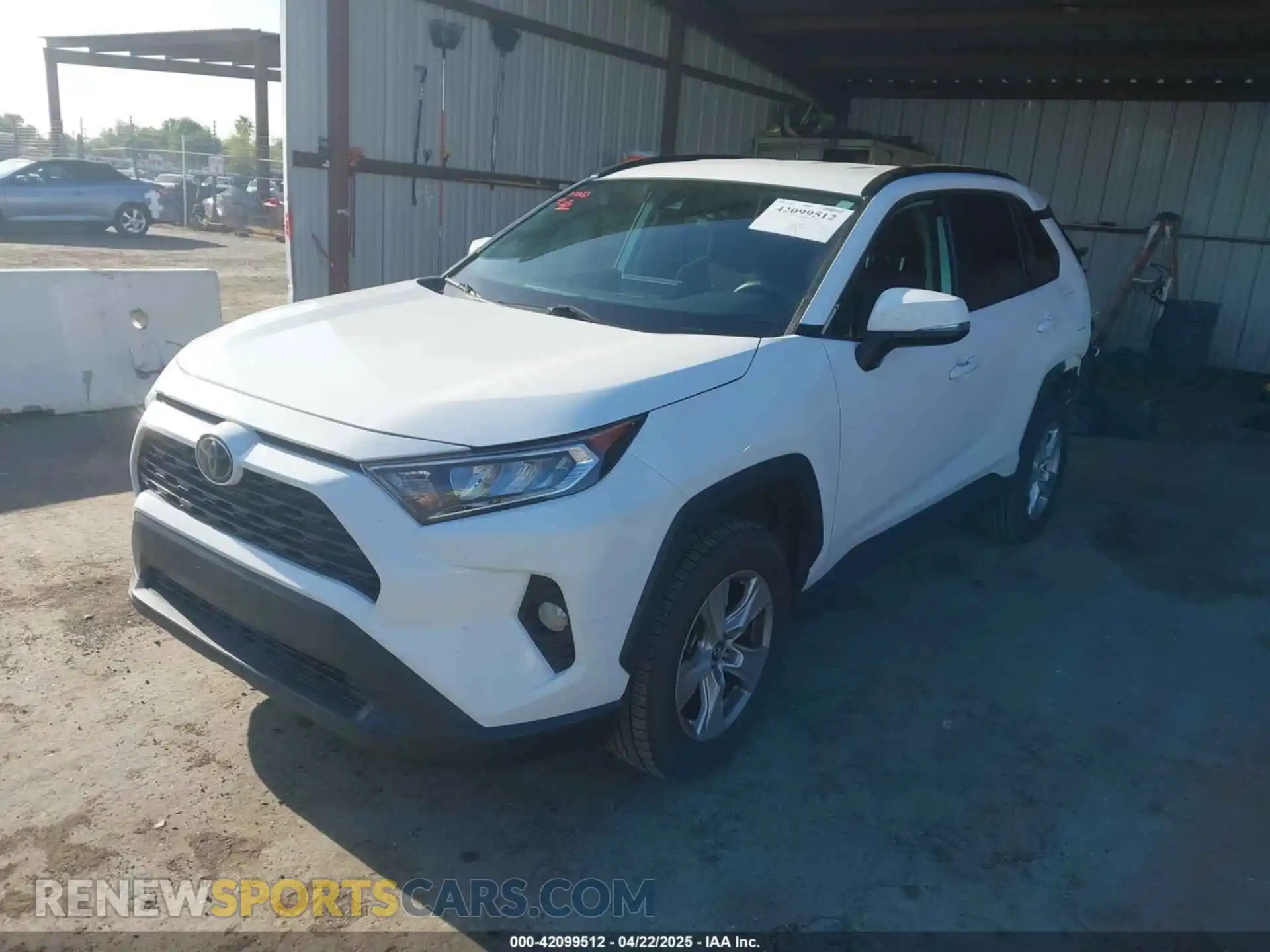 2 fotografías del automóvil dañado 2T3W1RFV2MC088180 TOYOTA RAV4 2021