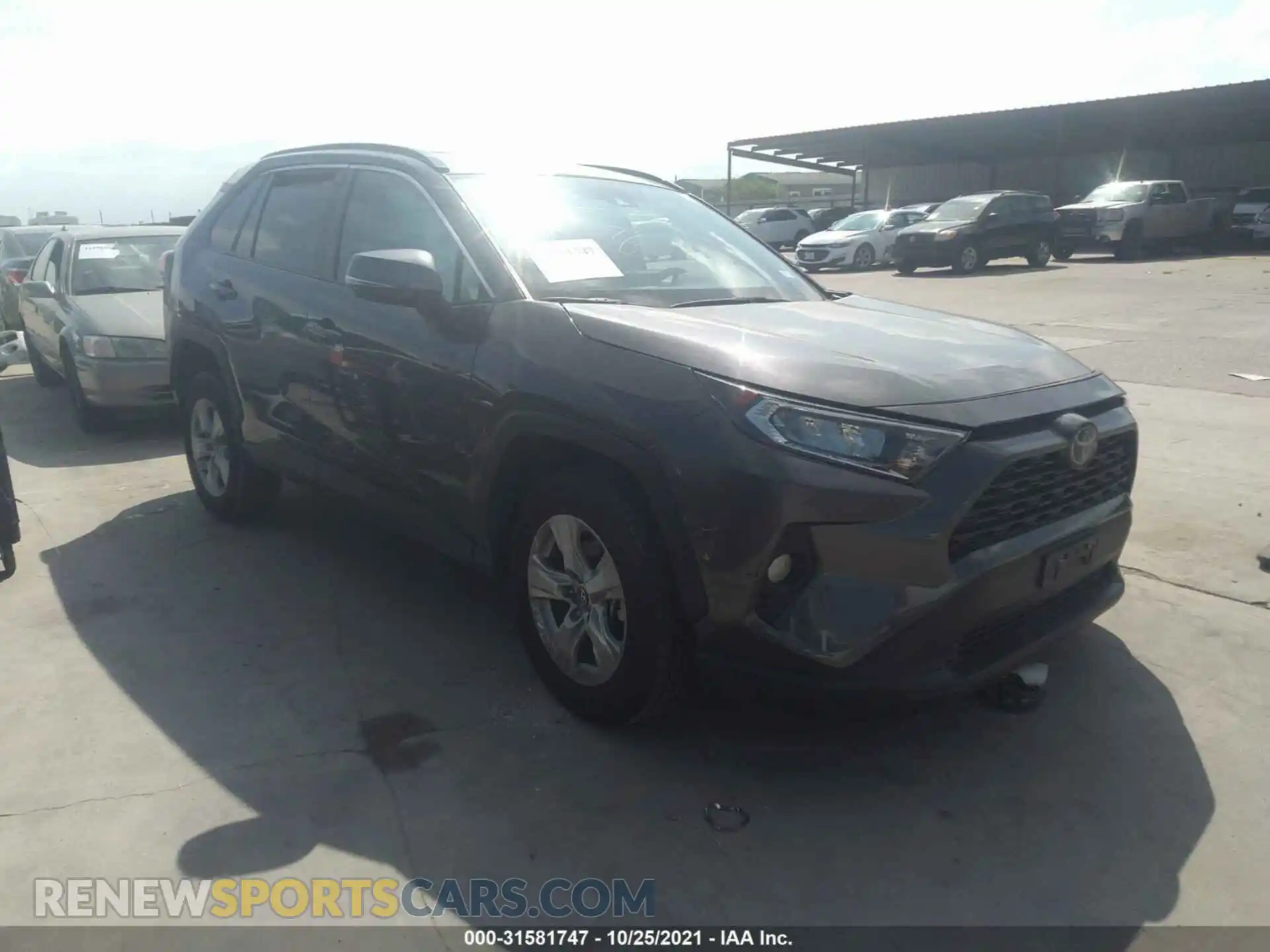 1 Photograph of a damaged car 2T3W1RFV2MC094304 TOYOTA RAV4 2021