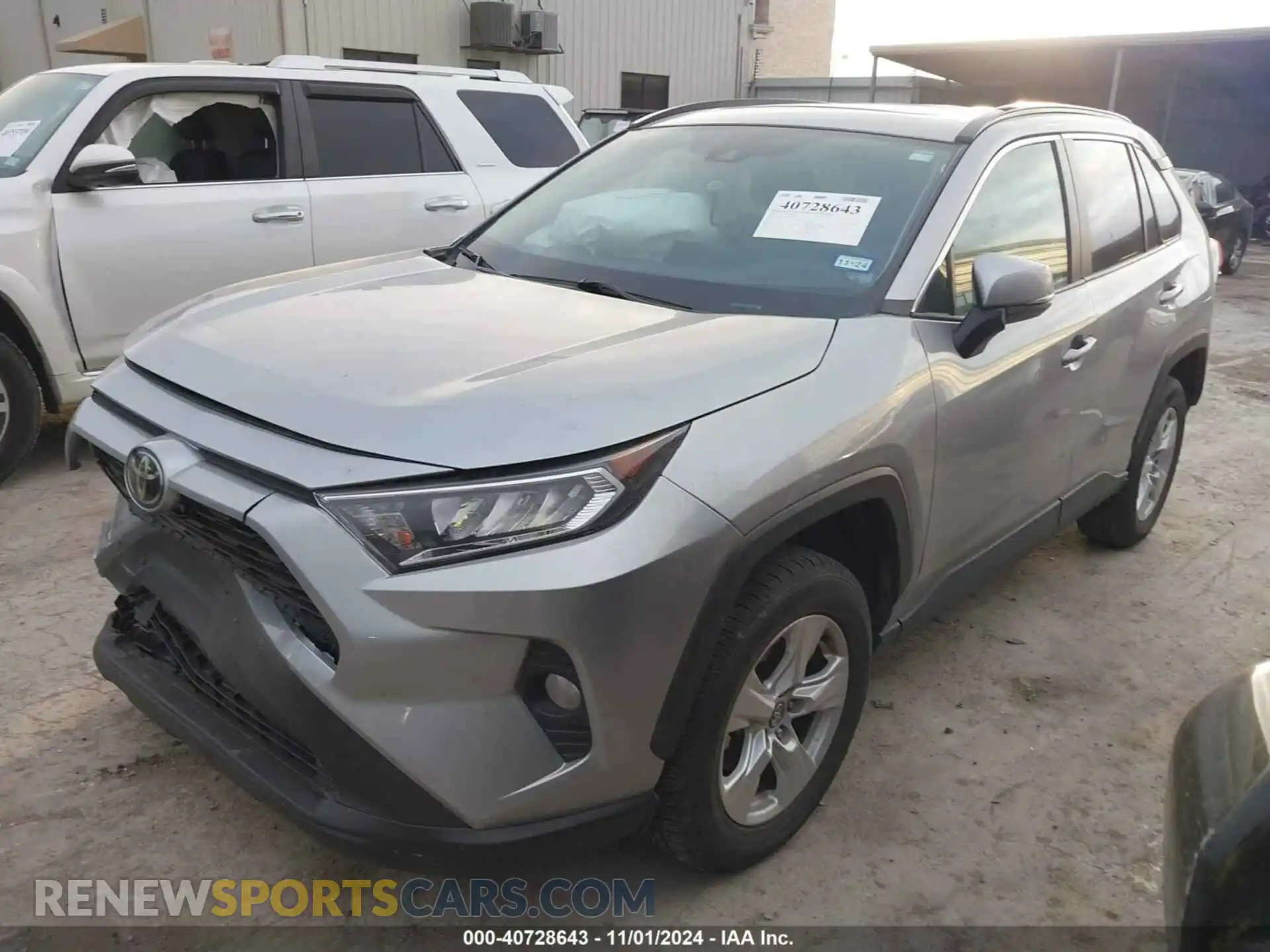 2 Photograph of a damaged car 2T3W1RFV2MC096148 TOYOTA RAV4 2021