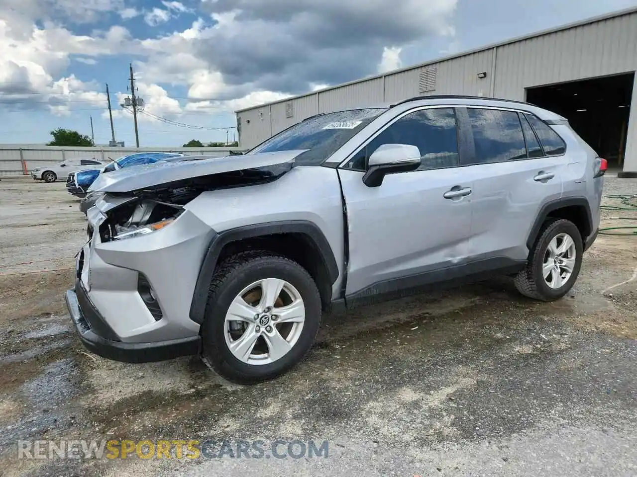 1 Photograph of a damaged car 2T3W1RFV2MC101123 TOYOTA RAV4 2021