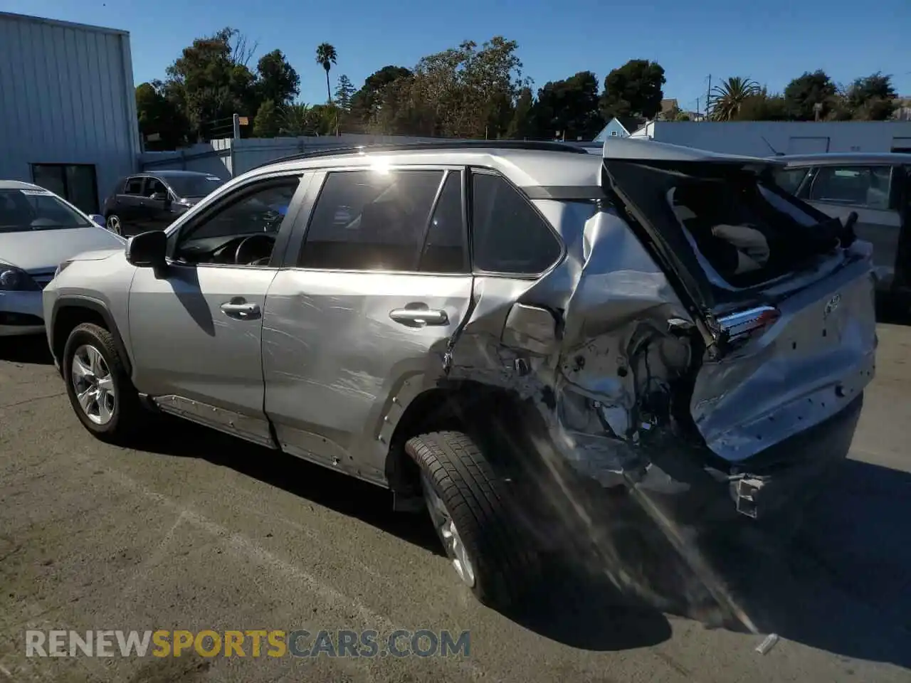 2 Photograph of a damaged car 2T3W1RFV2MC109593 TOYOTA RAV4 2021