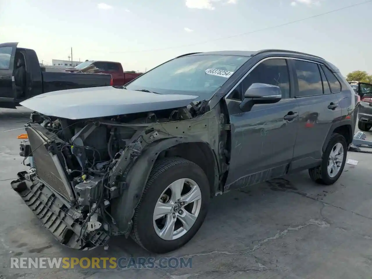 1 Фотография поврежденного автомобиля 2T3W1RFV2MC118889 TOYOTA RAV4 2021