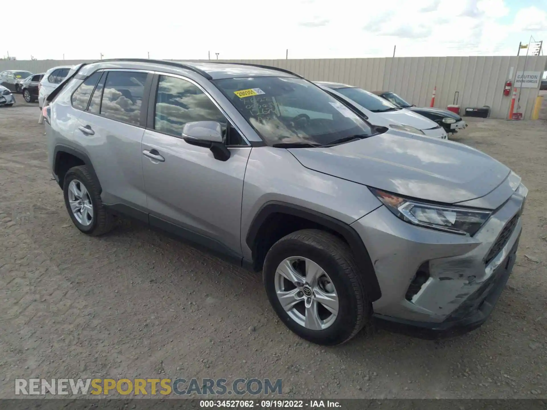 1 Photograph of a damaged car 2T3W1RFV2MC126748 TOYOTA RAV4 2021