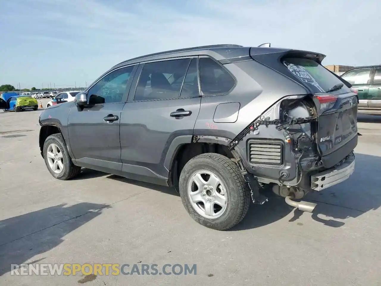 2 Photograph of a damaged car 2T3W1RFV2MC130573 TOYOTA RAV4 2021