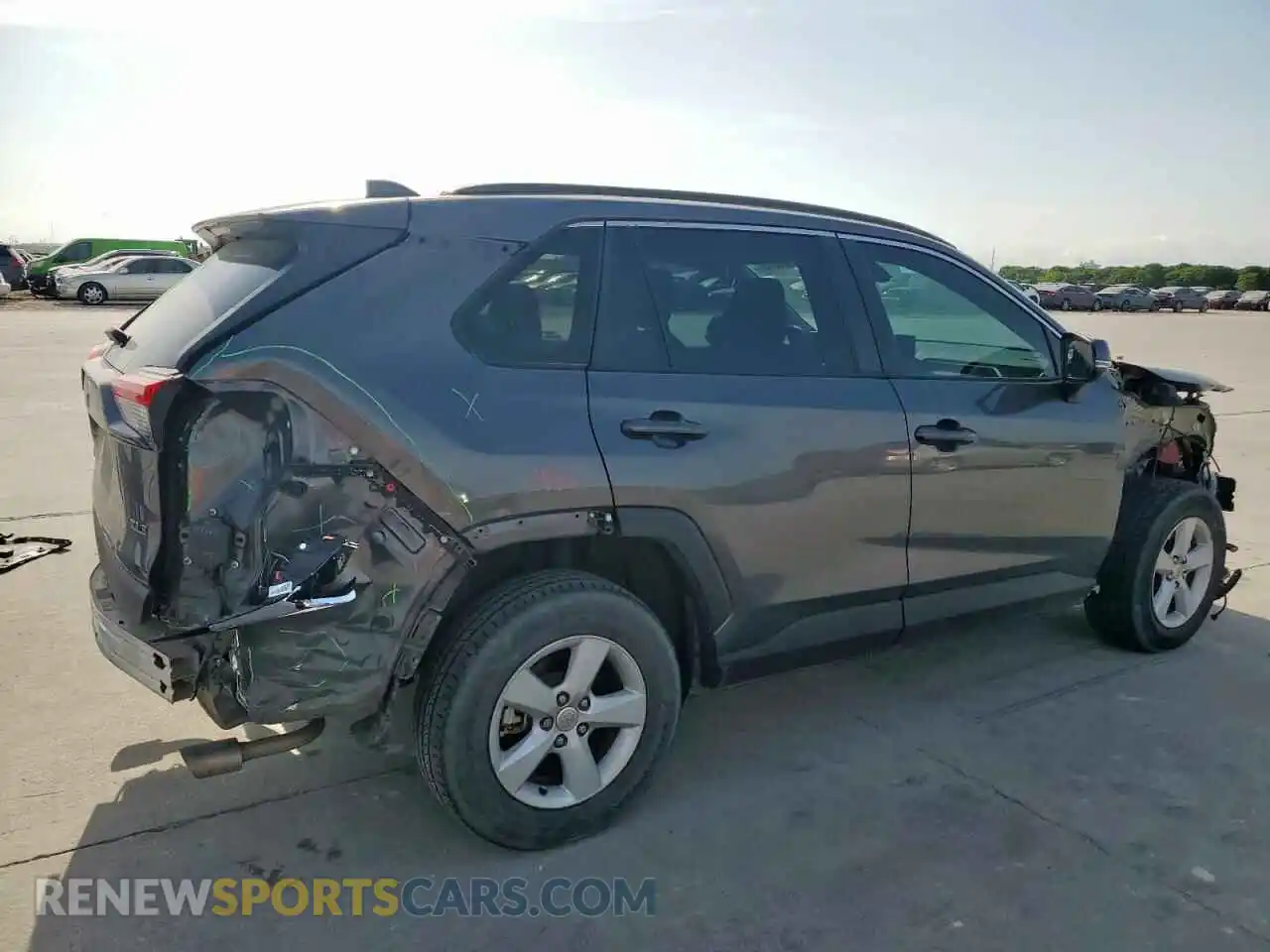 3 Photograph of a damaged car 2T3W1RFV2MC130573 TOYOTA RAV4 2021