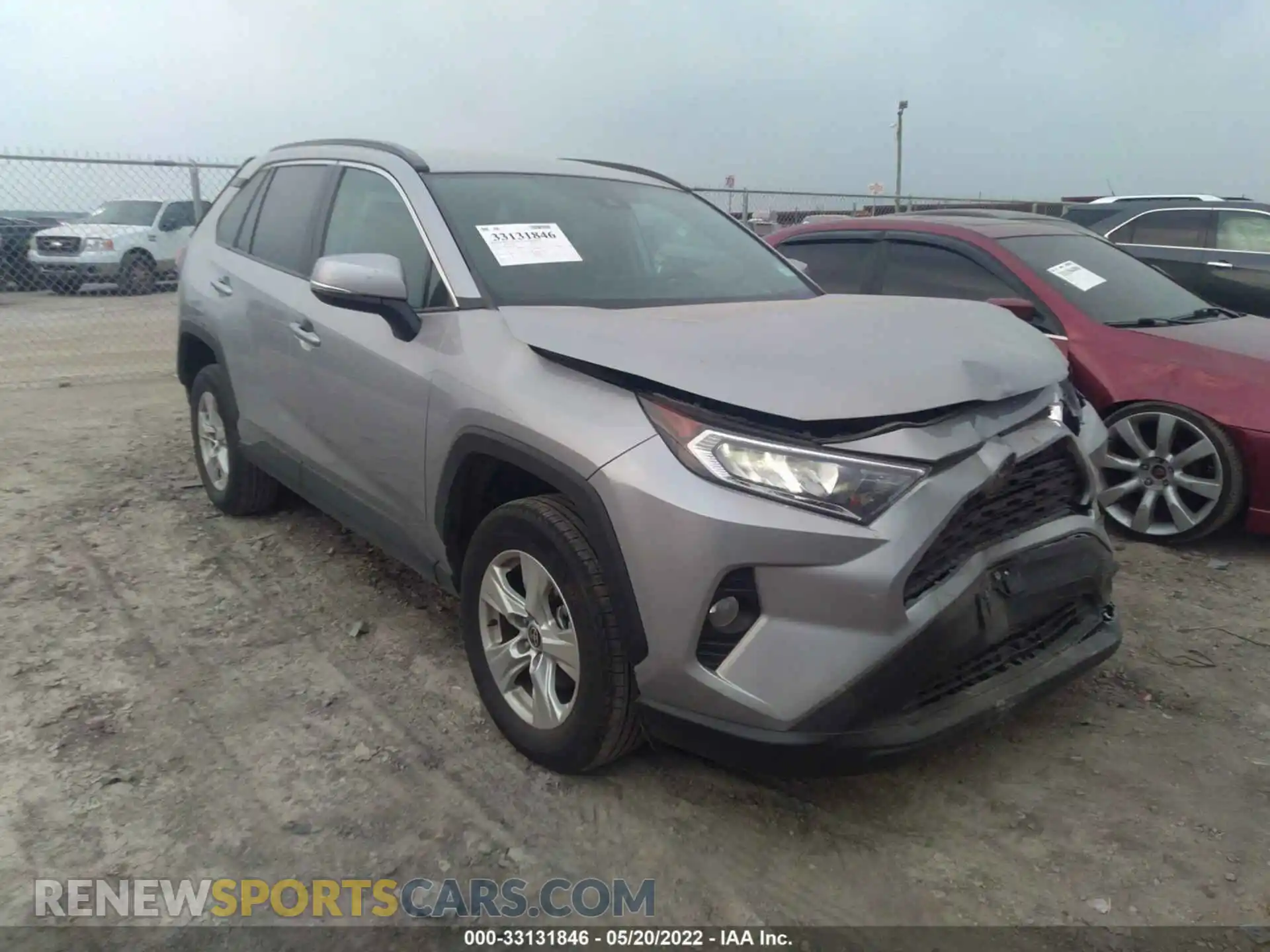 1 Photograph of a damaged car 2T3W1RFV2MC139015 TOYOTA RAV4 2021
