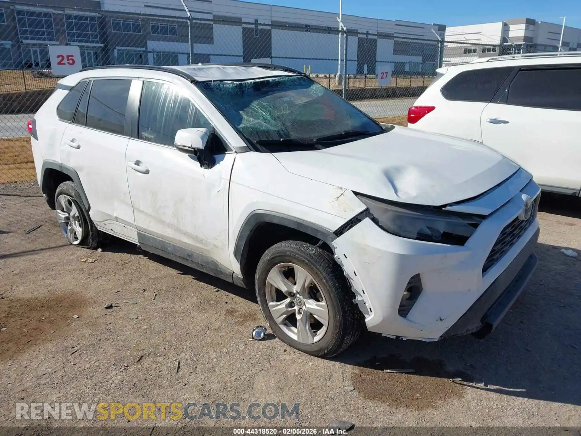 1 Photograph of a damaged car 2T3W1RFV2MC145980 TOYOTA RAV4 2021