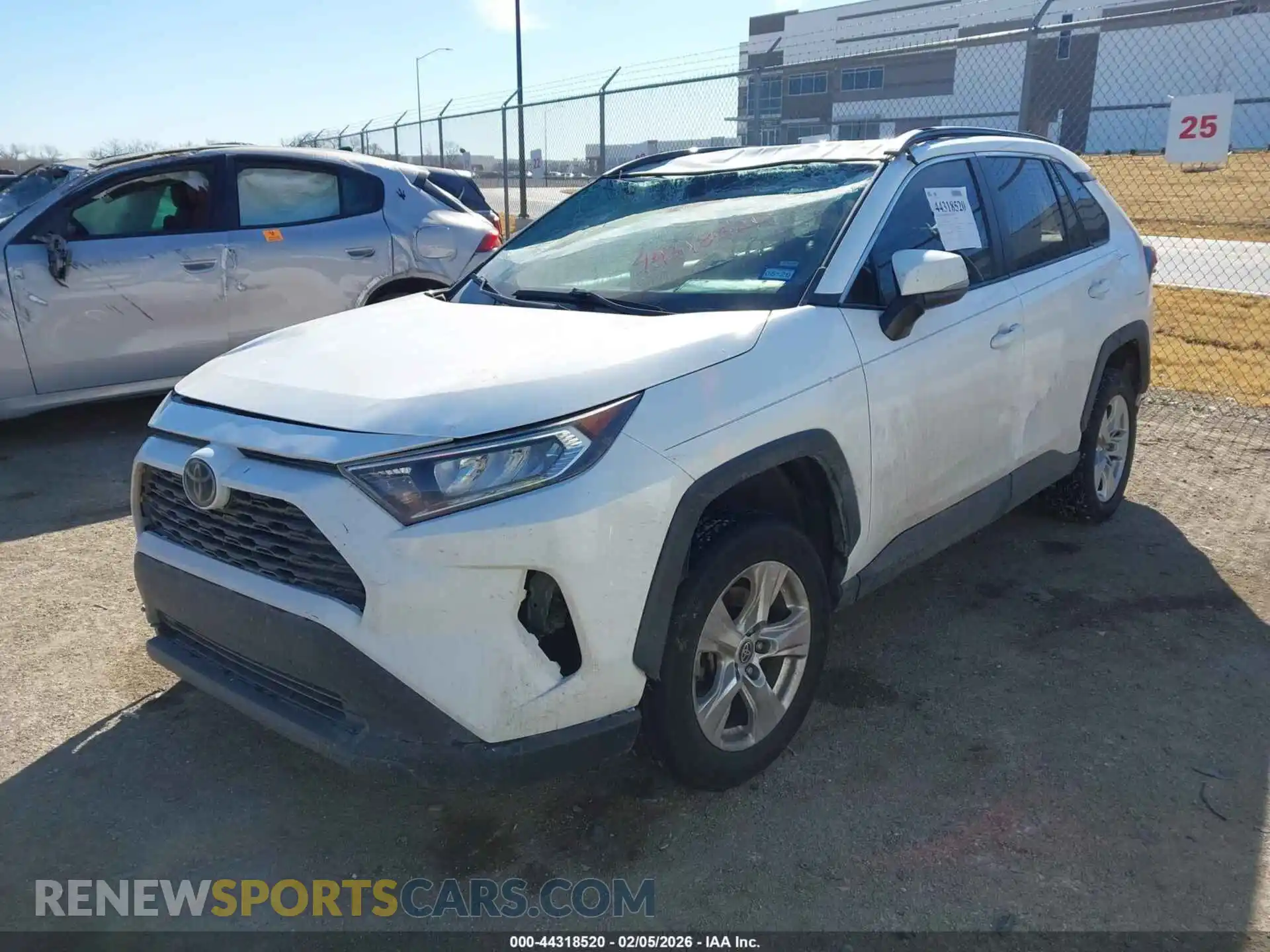 2 Photograph of a damaged car 2T3W1RFV2MC145980 TOYOTA RAV4 2021