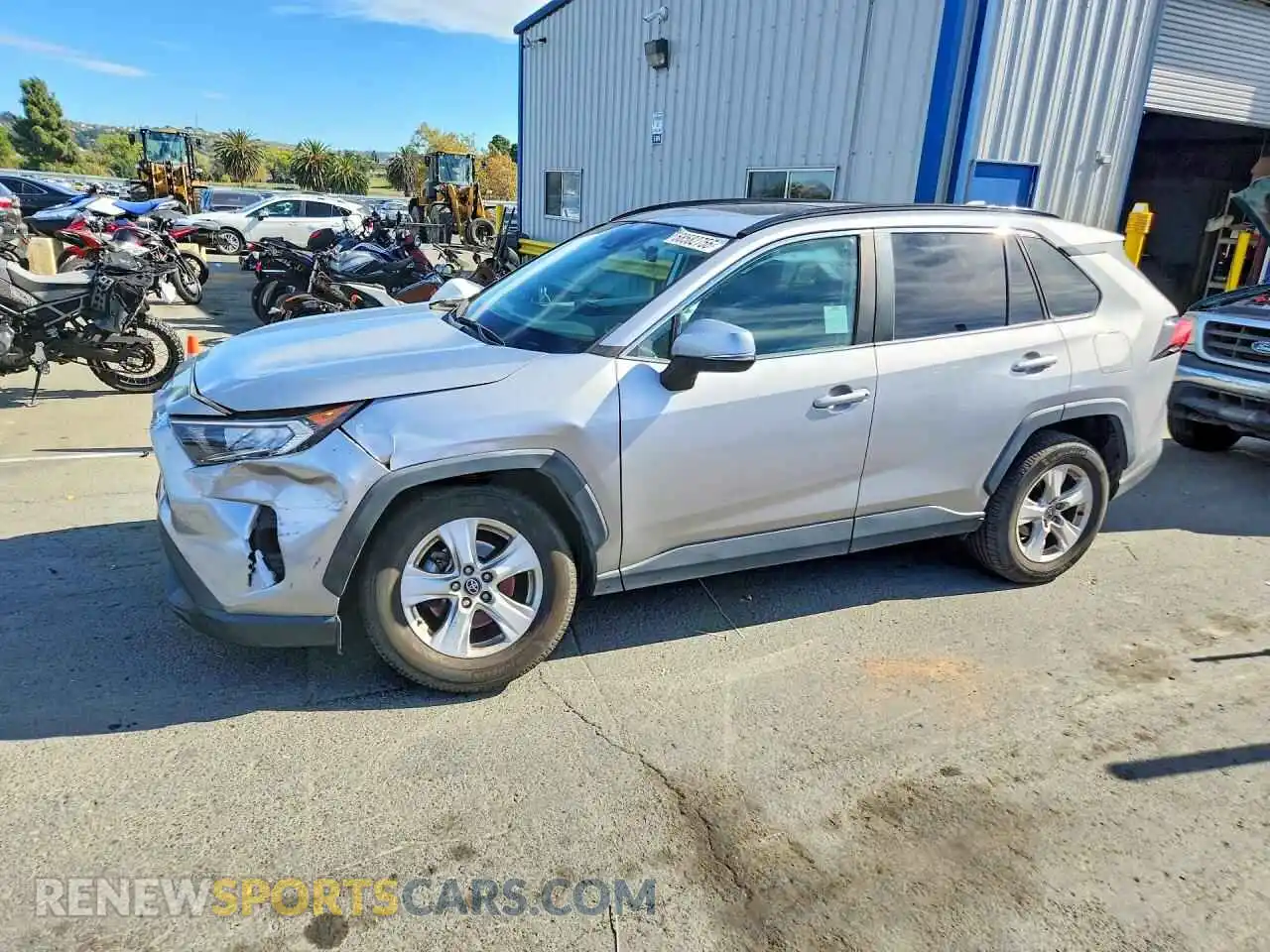 1 fotografías del automóvil dañado 2T3W1RFV2MC154808 TOYOTA RAV4 2021
