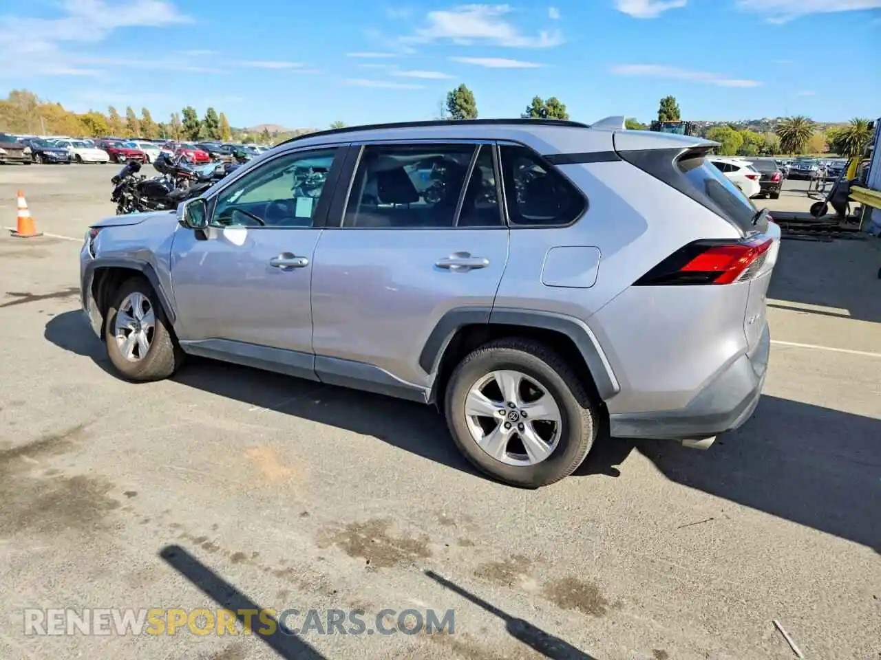 2 fotografías del automóvil dañado 2T3W1RFV2MC154808 TOYOTA RAV4 2021