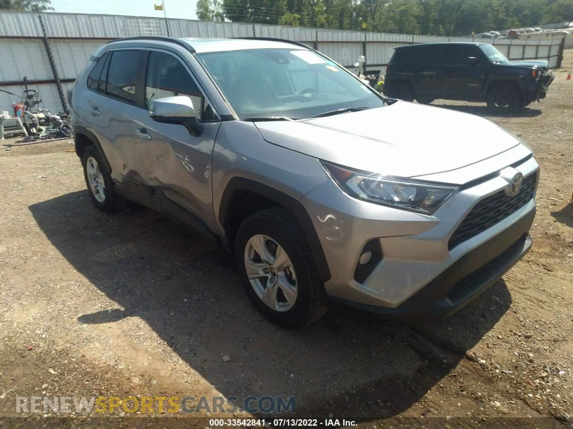 1 Photograph of a damaged car 2T3W1RFV2MC155926 TOYOTA RAV4 2021