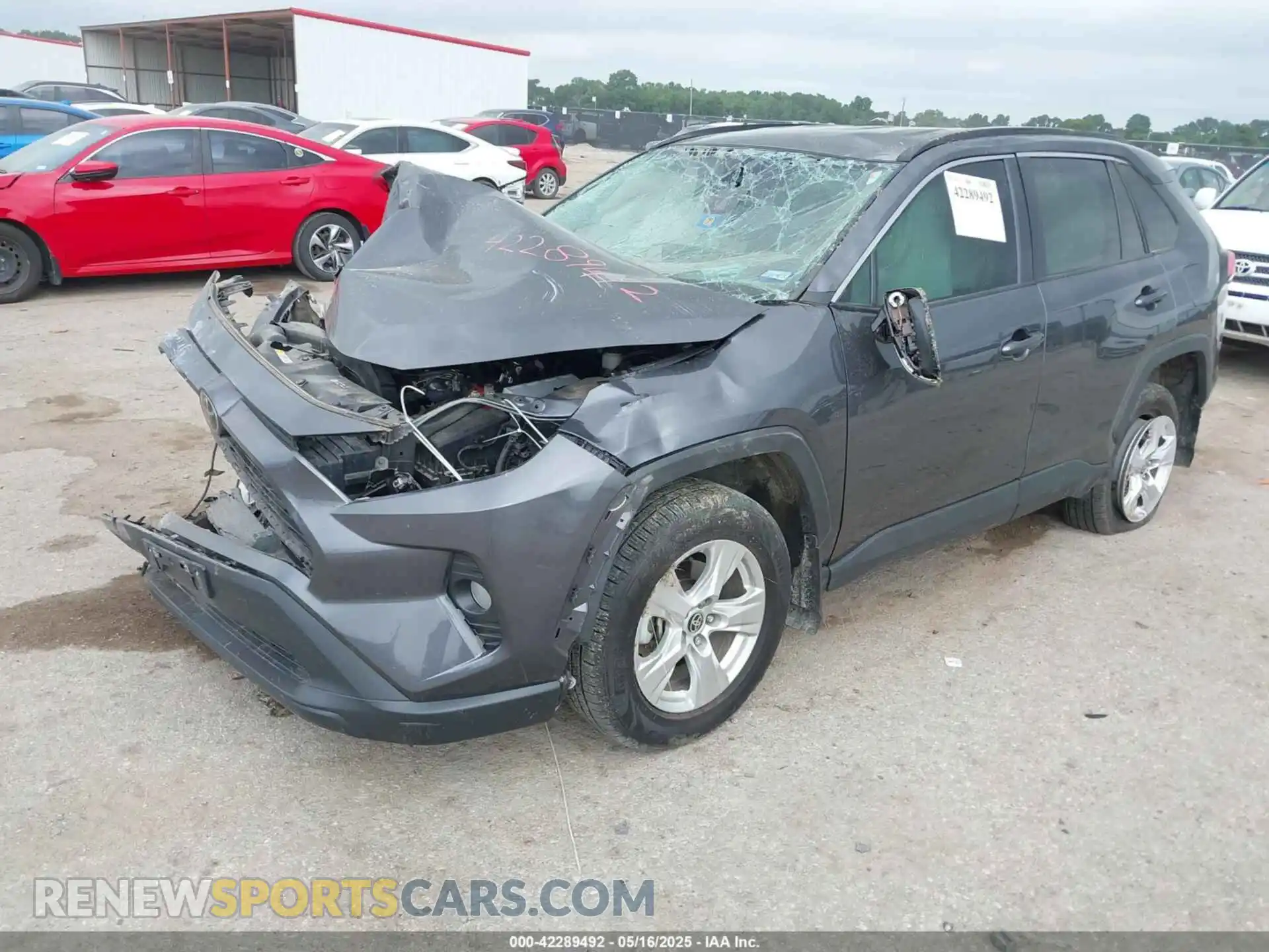2 Photograph of a damaged car 2T3W1RFV2MC160236 TOYOTA RAV4 2021