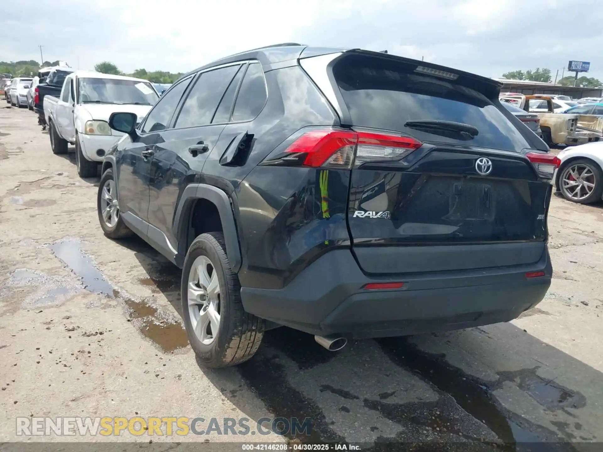 3 fotografías del automóvil dañado 2T3W1RFV2MW109141 TOYOTA RAV4 2021