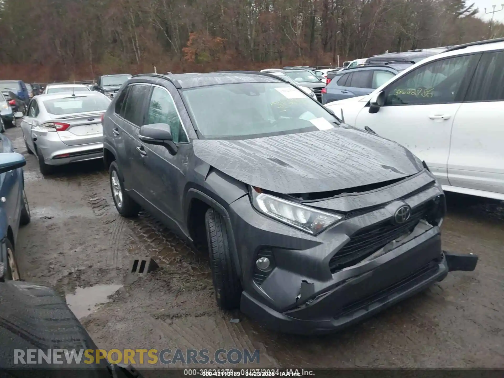 1 Photograph of a damaged car 2T3W1RFV2MW116333 TOYOTA RAV4 2021