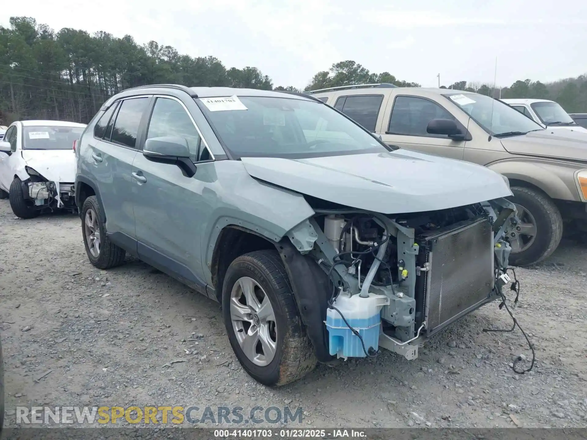 1 Фотография поврежденного автомобиля 2T3W1RFV2MW117515 TOYOTA RAV4 2021