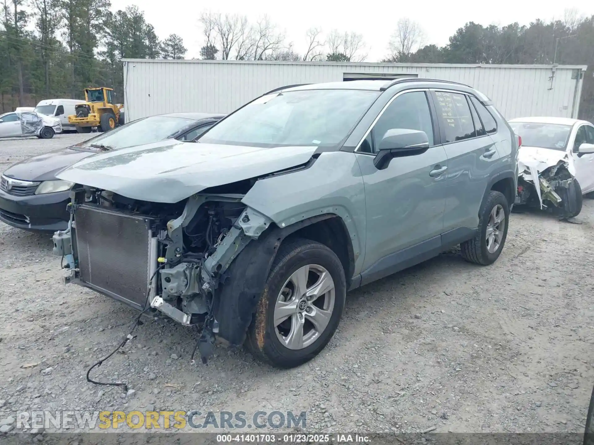 2 Фотография поврежденного автомобиля 2T3W1RFV2MW117515 TOYOTA RAV4 2021