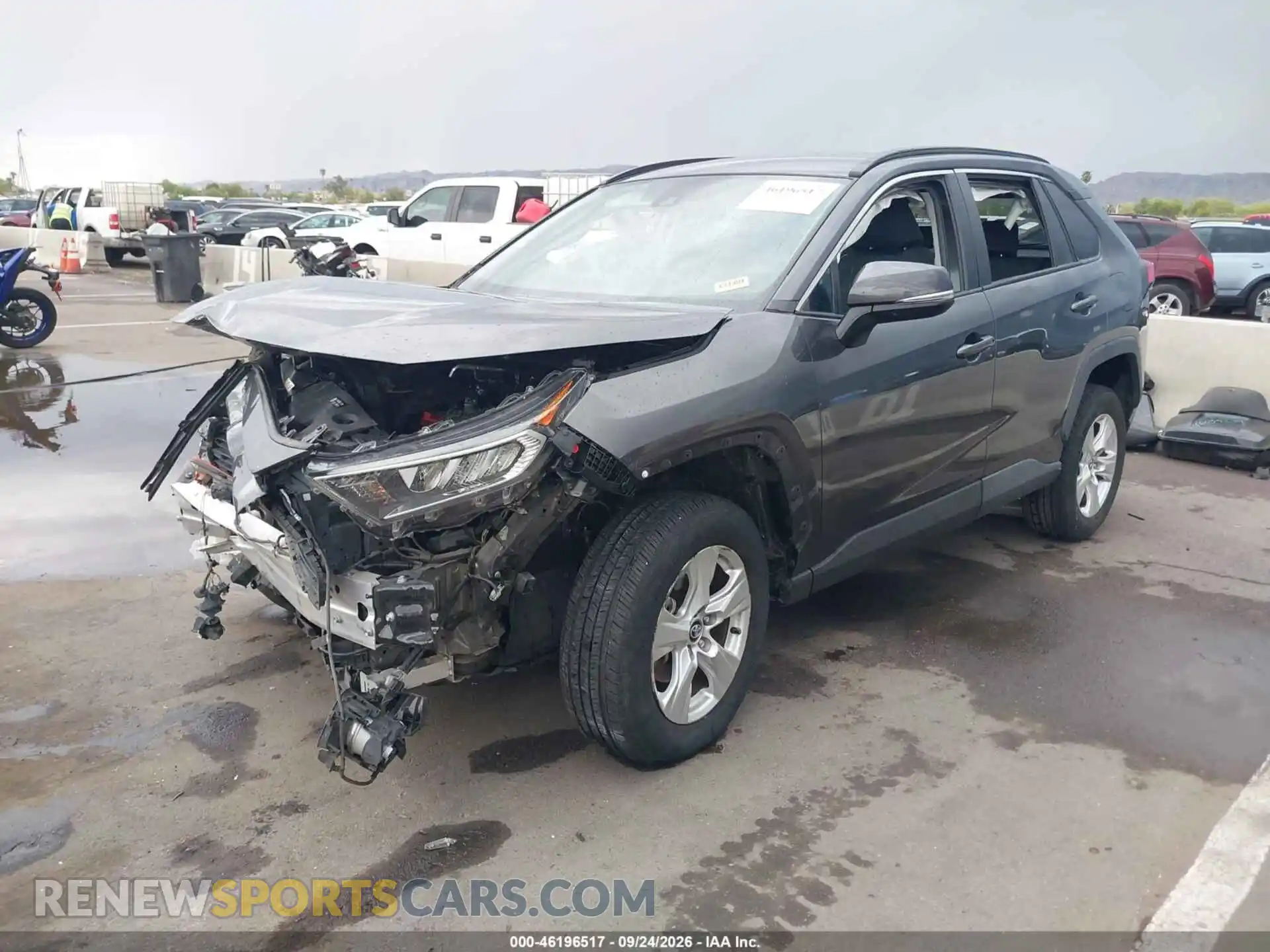 2 Photograph of a damaged car 2T3W1RFV2MW121547 TOYOTA RAV4 2021