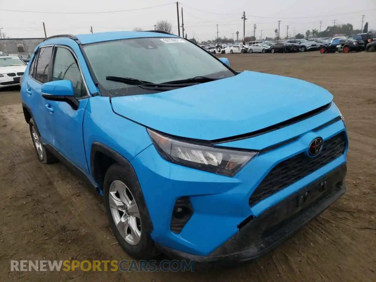 1 Photograph of a damaged car 2T3W1RFV2MW137554 TOYOTA RAV4 2021