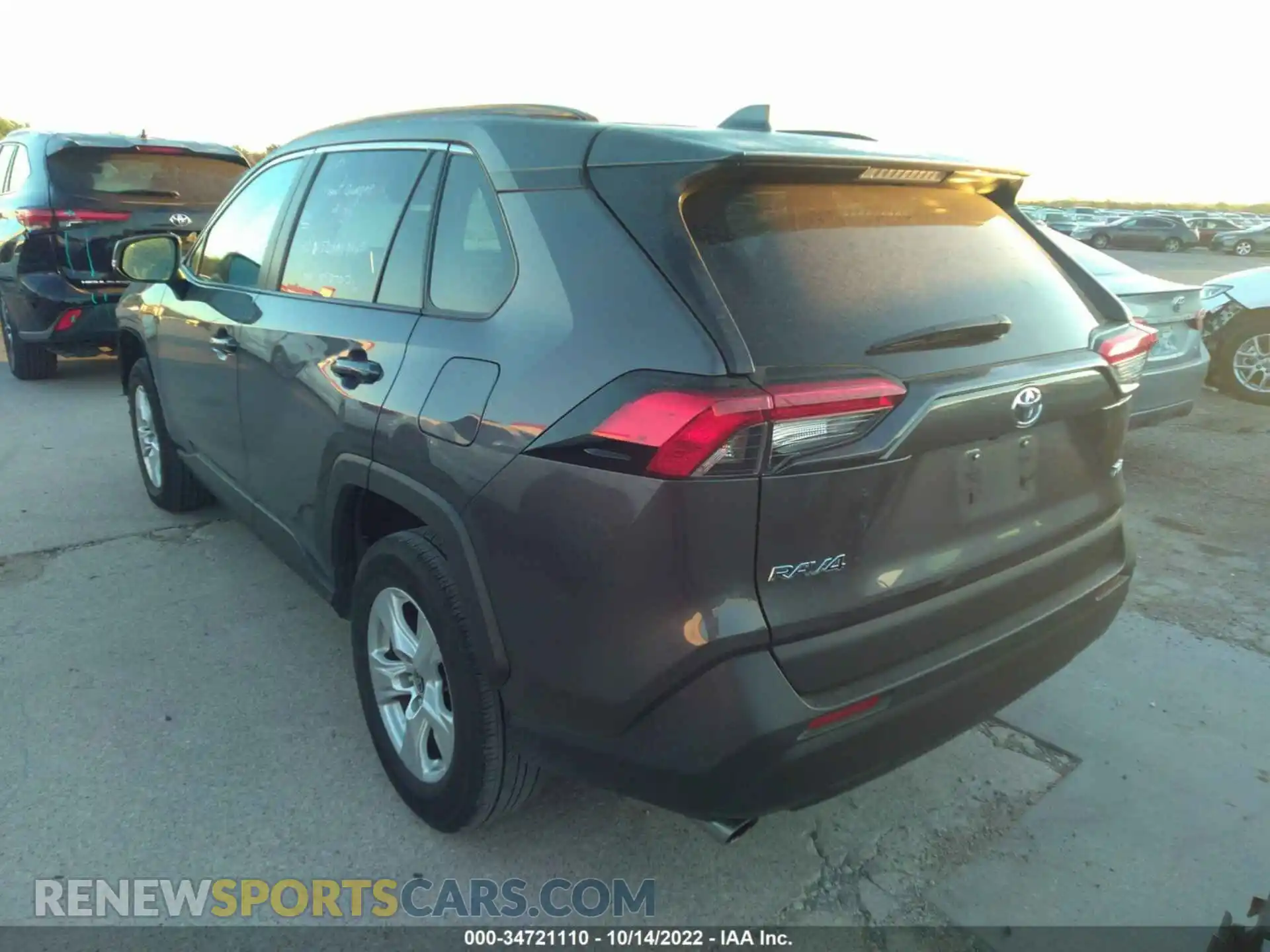 3 fotografías del automóvil dañado 2T3W1RFV2MW149638 TOYOTA RAV4 2021