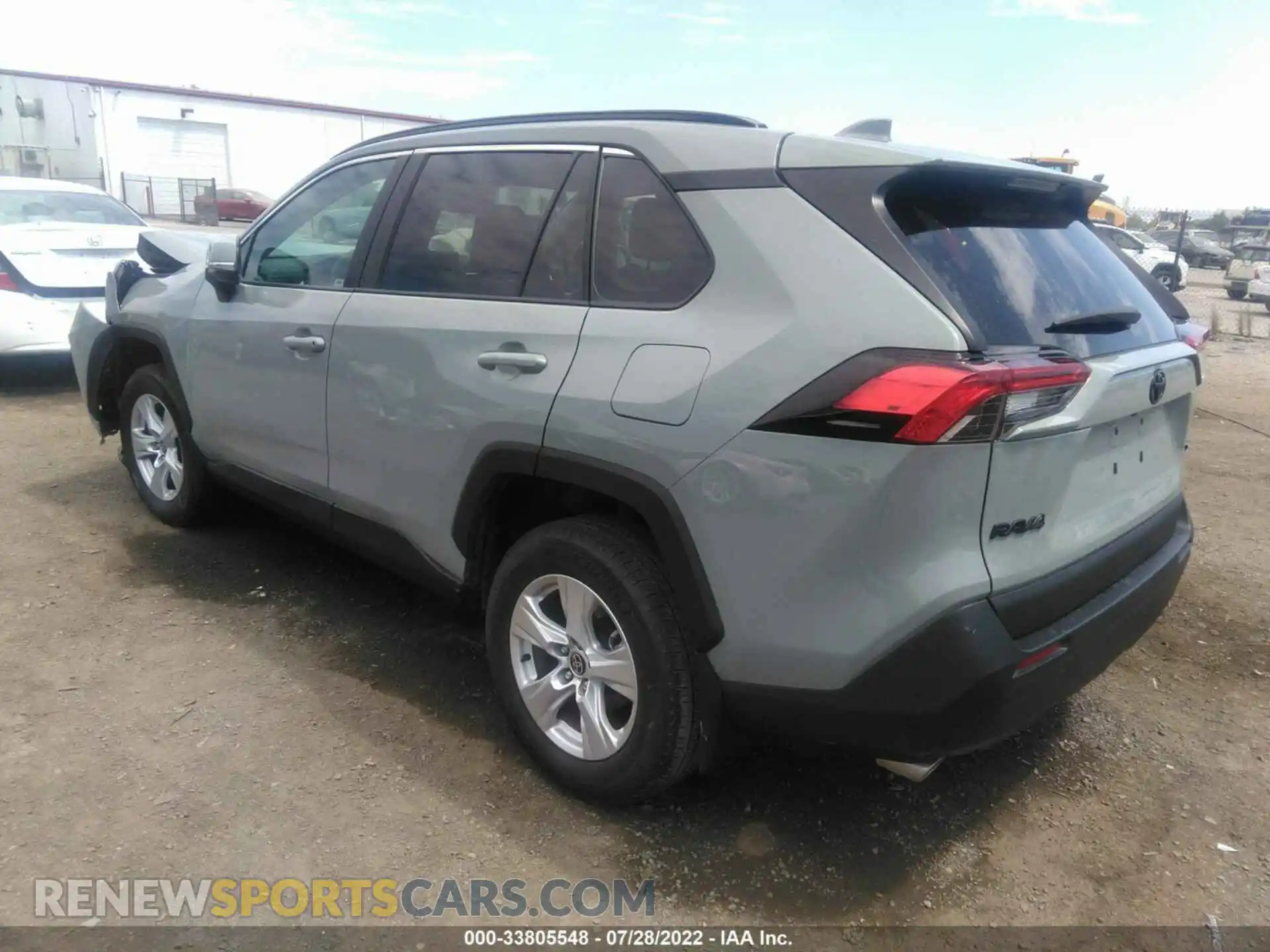 3 Photograph of a damaged car 2T3W1RFV2MW156993 TOYOTA RAV4 2021