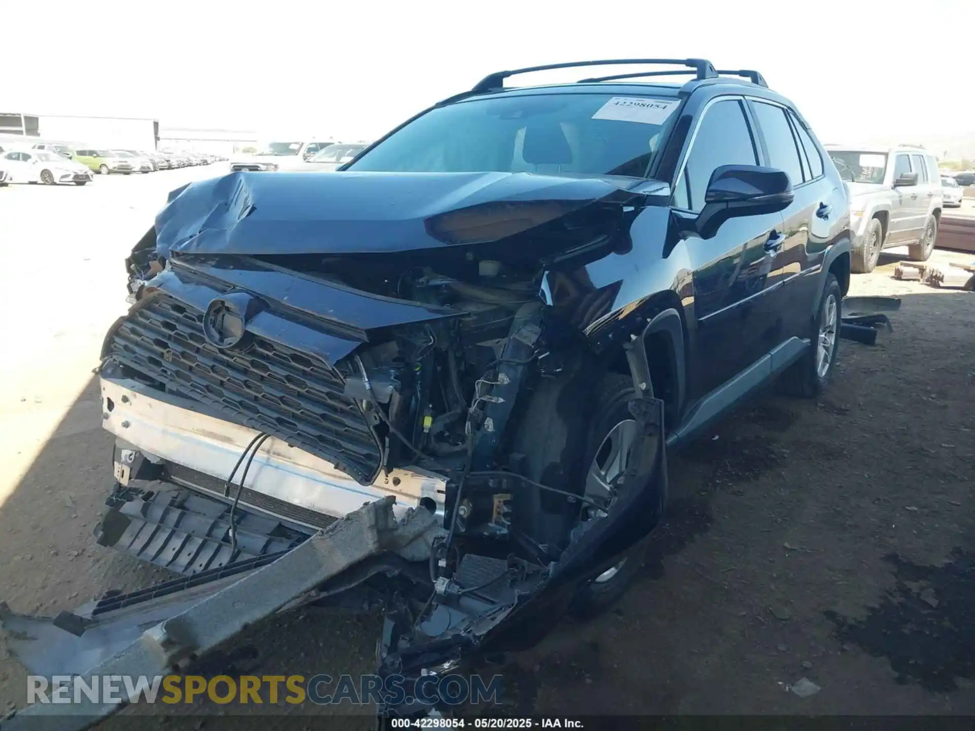 2 Photograph of a damaged car 2T3W1RFV2MW157691 TOYOTA RAV4 2021