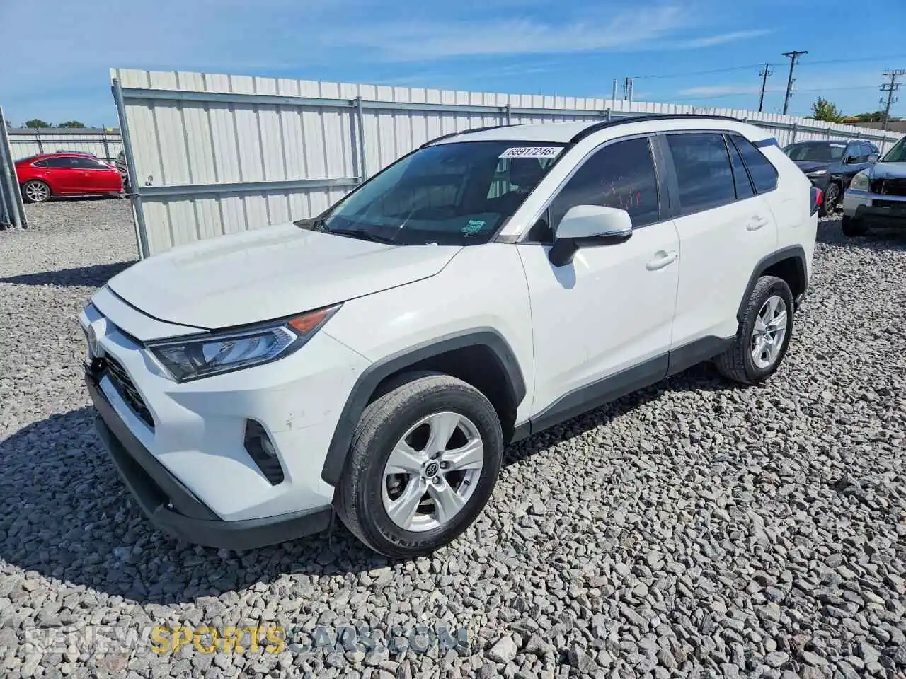 1 Photograph of a damaged car 2T3W1RFV2MW159117 TOYOTA RAV4 2021