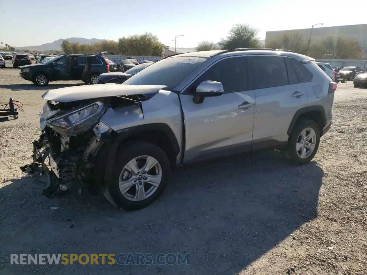 1 Photograph of a damaged car 2T3W1RFV2MW164012 TOYOTA RAV4 2021
