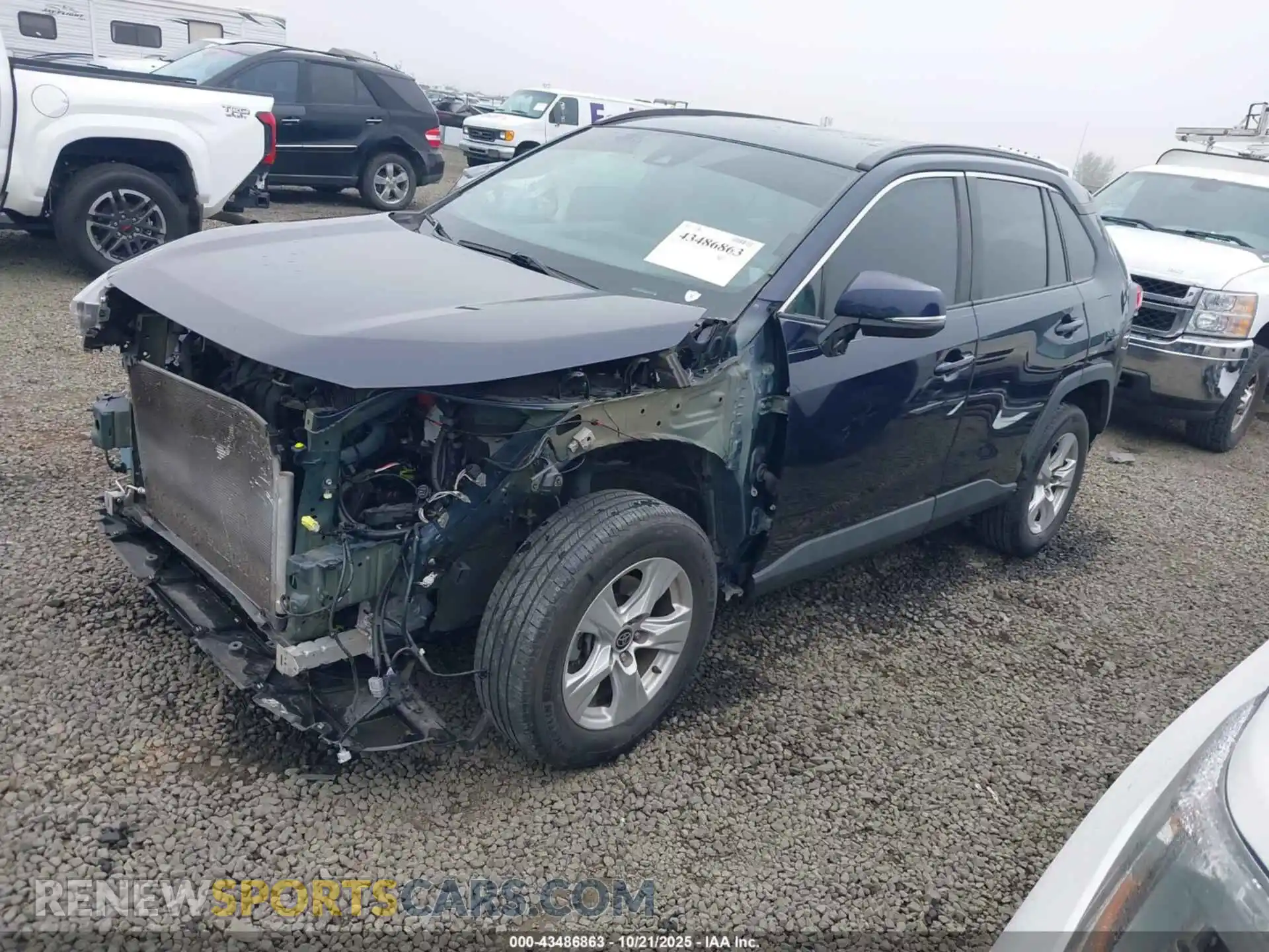 2 Photograph of a damaged car 2T3W1RFV2MW172501 TOYOTA RAV4 2021