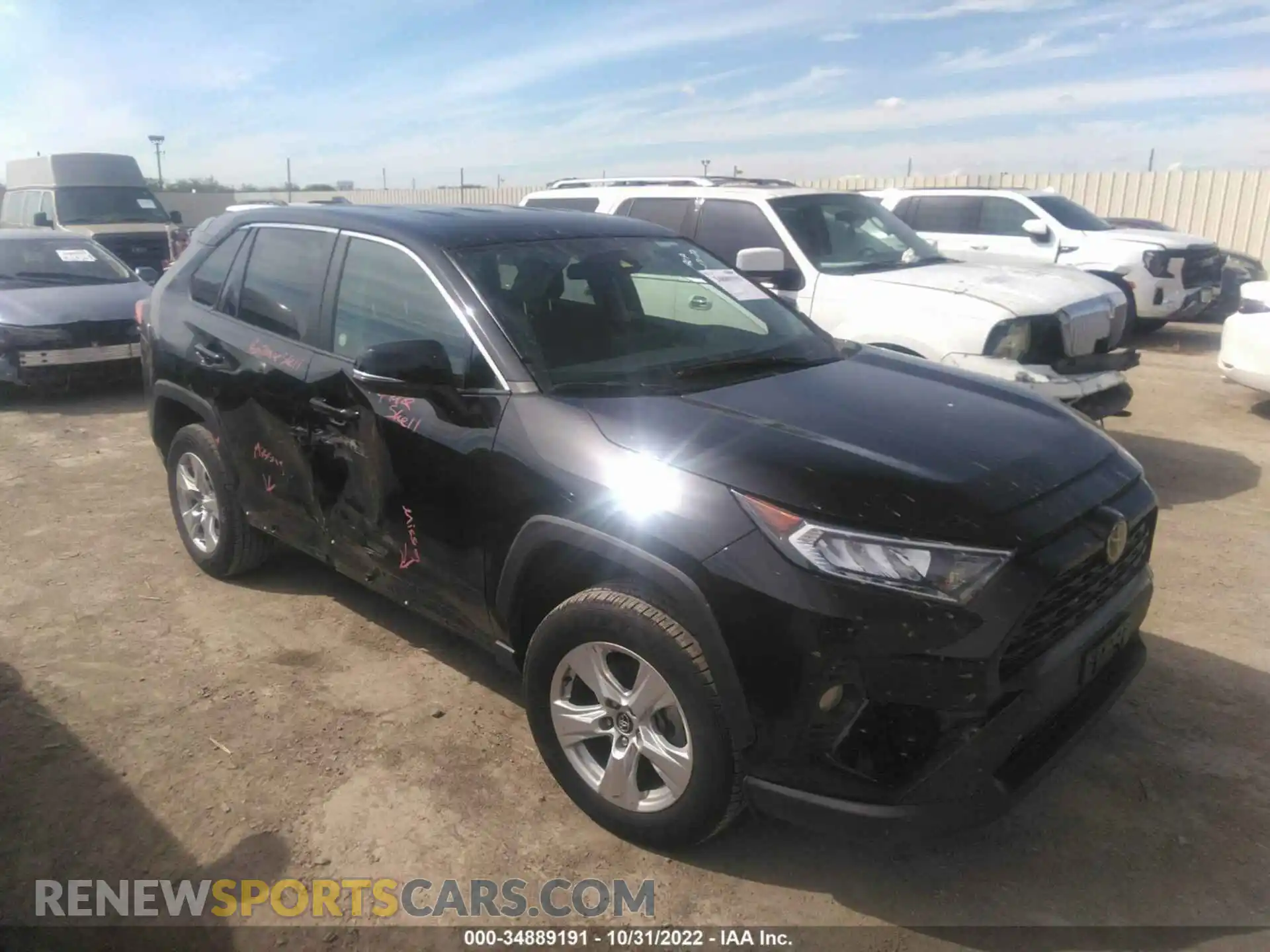 1 Фотография поврежденного автомобиля 2T3W1RFV3MC094554 TOYOTA RAV4 2021