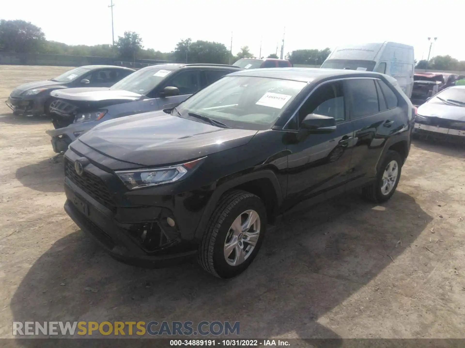 2 Фотография поврежденного автомобиля 2T3W1RFV3MC094554 TOYOTA RAV4 2021
