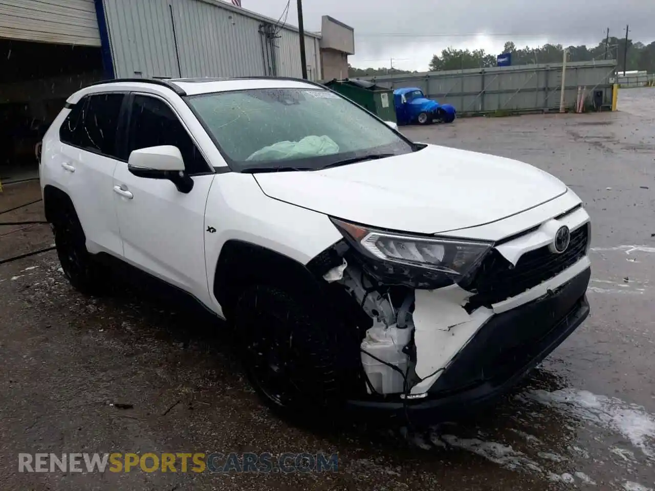 1 Photograph of a damaged car 2T3W1RFV3MC109294 TOYOTA RAV4 2021