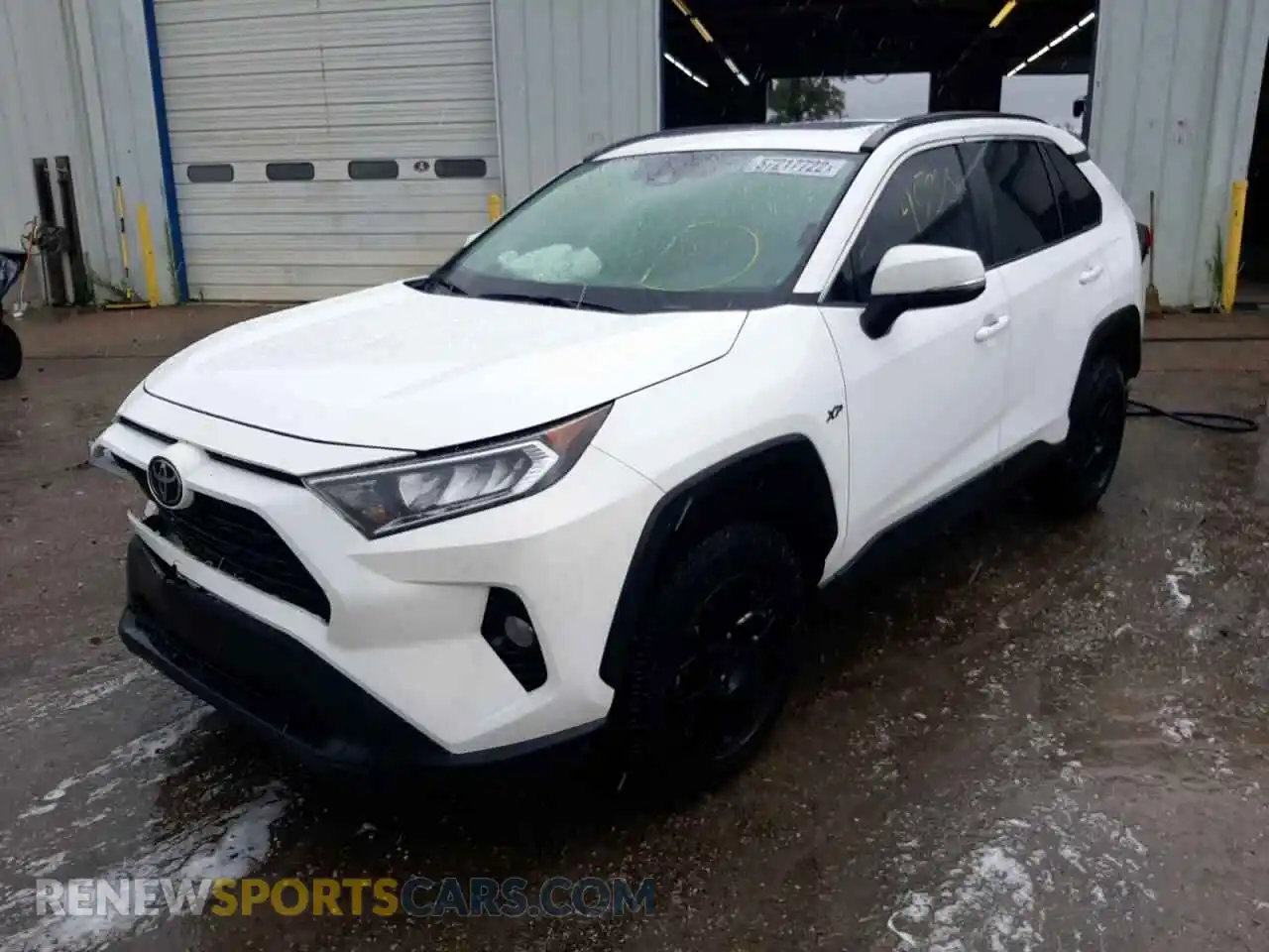 2 Photograph of a damaged car 2T3W1RFV3MC109294 TOYOTA RAV4 2021