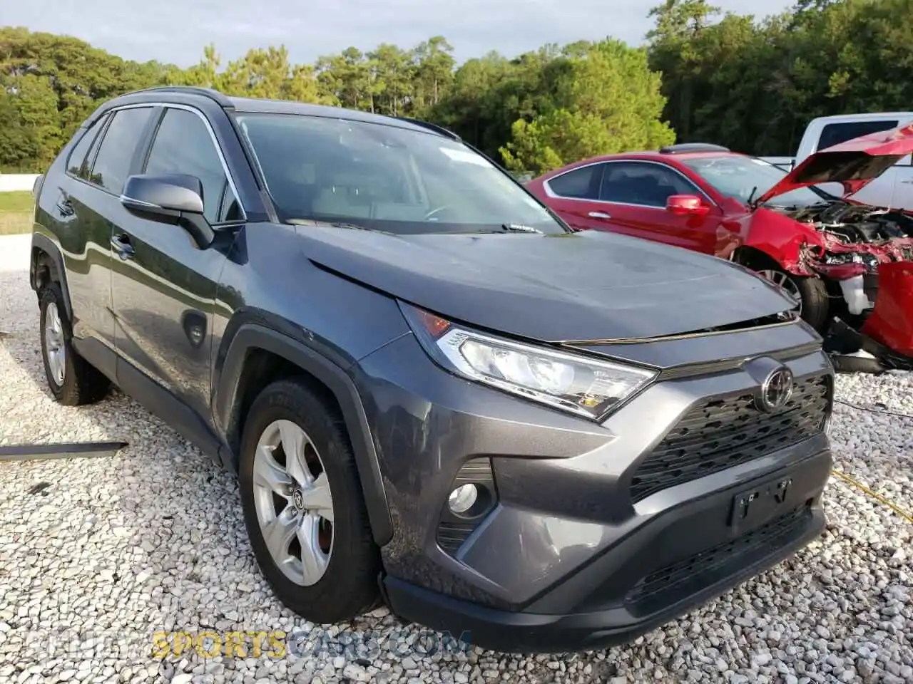 1 Photograph of a damaged car 2T3W1RFV3MC117556 TOYOTA RAV4 2021