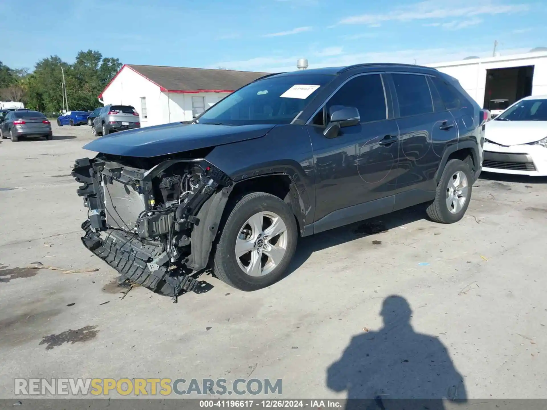 2 Photograph of a damaged car 2T3W1RFV3MC123812 TOYOTA RAV4 2021