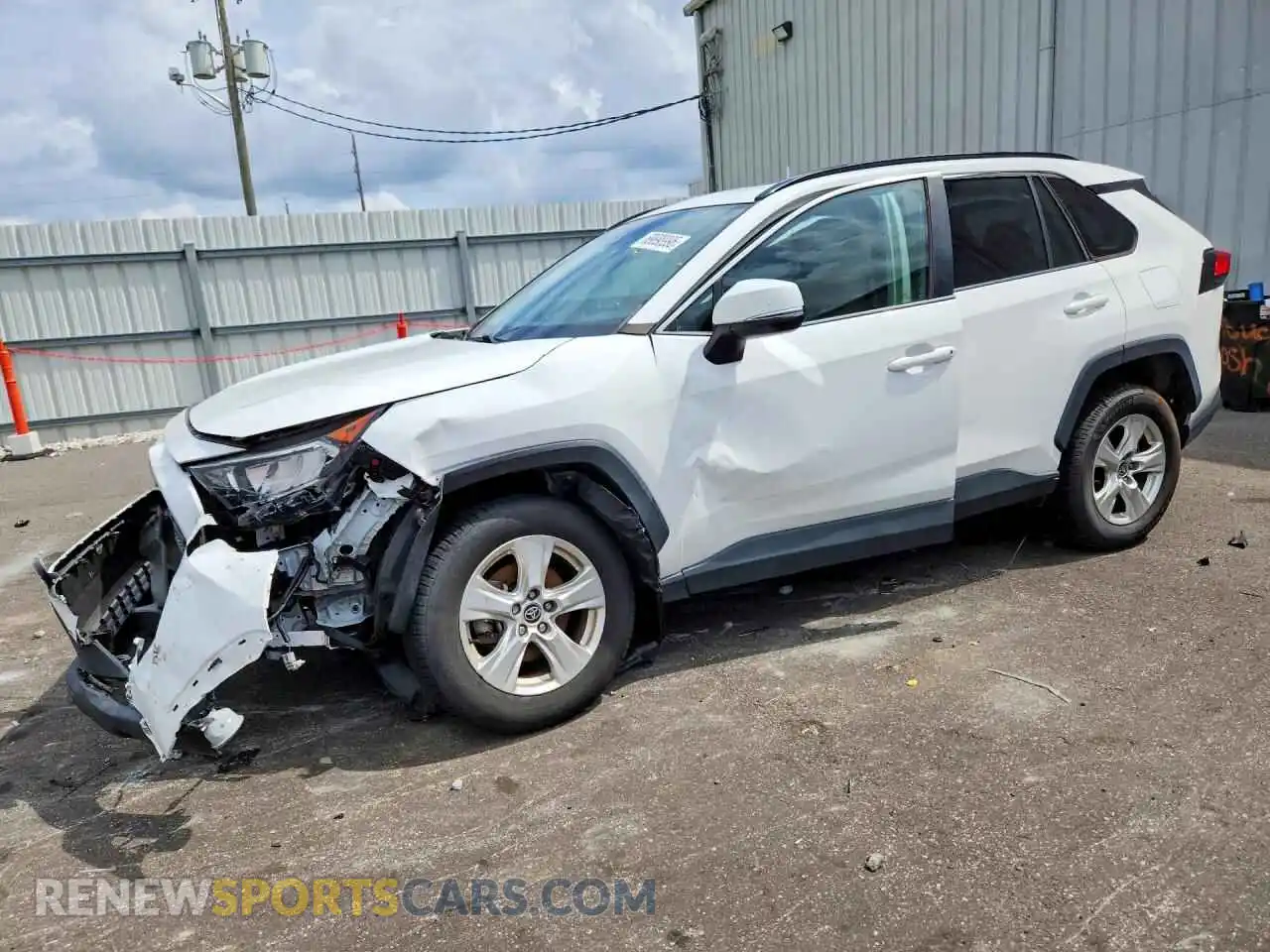 1 fotografías del automóvil dañado 2T3W1RFV3MC142747 TOYOTA RAV4 2021