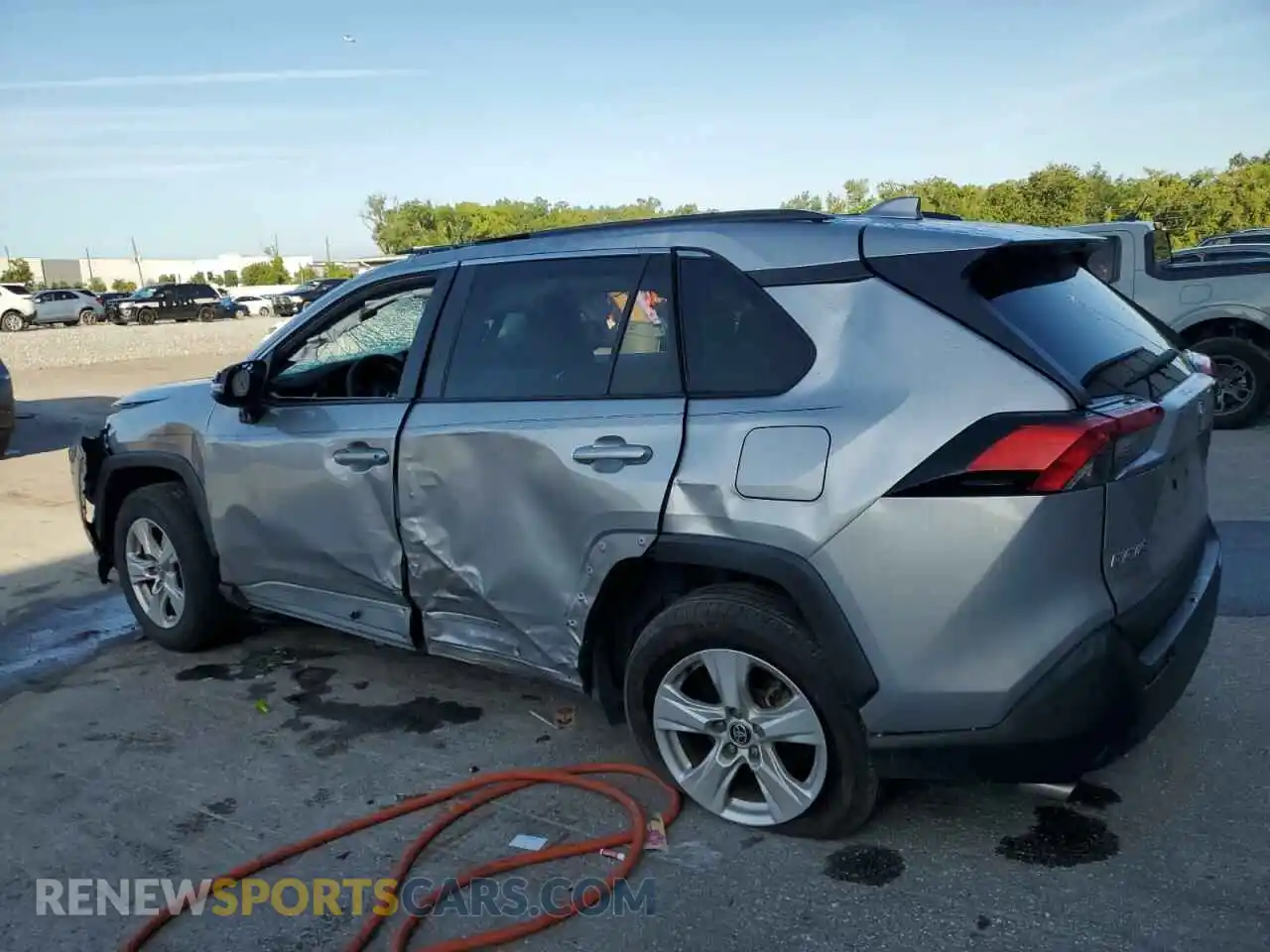 2 Photograph of a damaged car 2T3W1RFV3MC145454 TOYOTA RAV4 2021