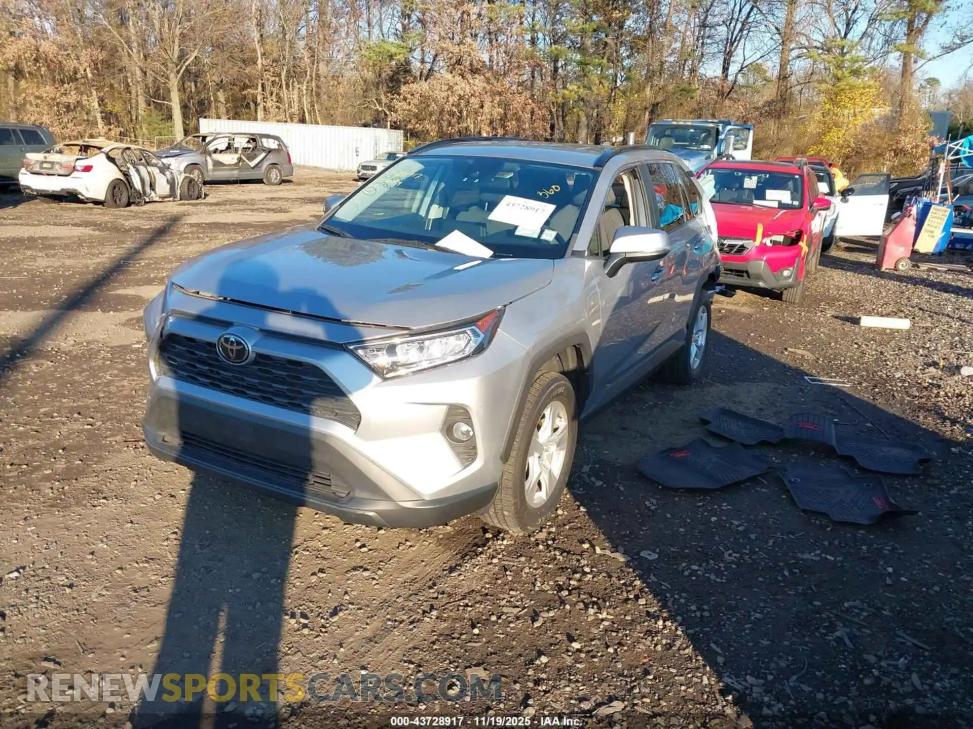 2 Фотография поврежденного автомобиля 2T3W1RFV3MW105261 TOYOTA RAV4 2021