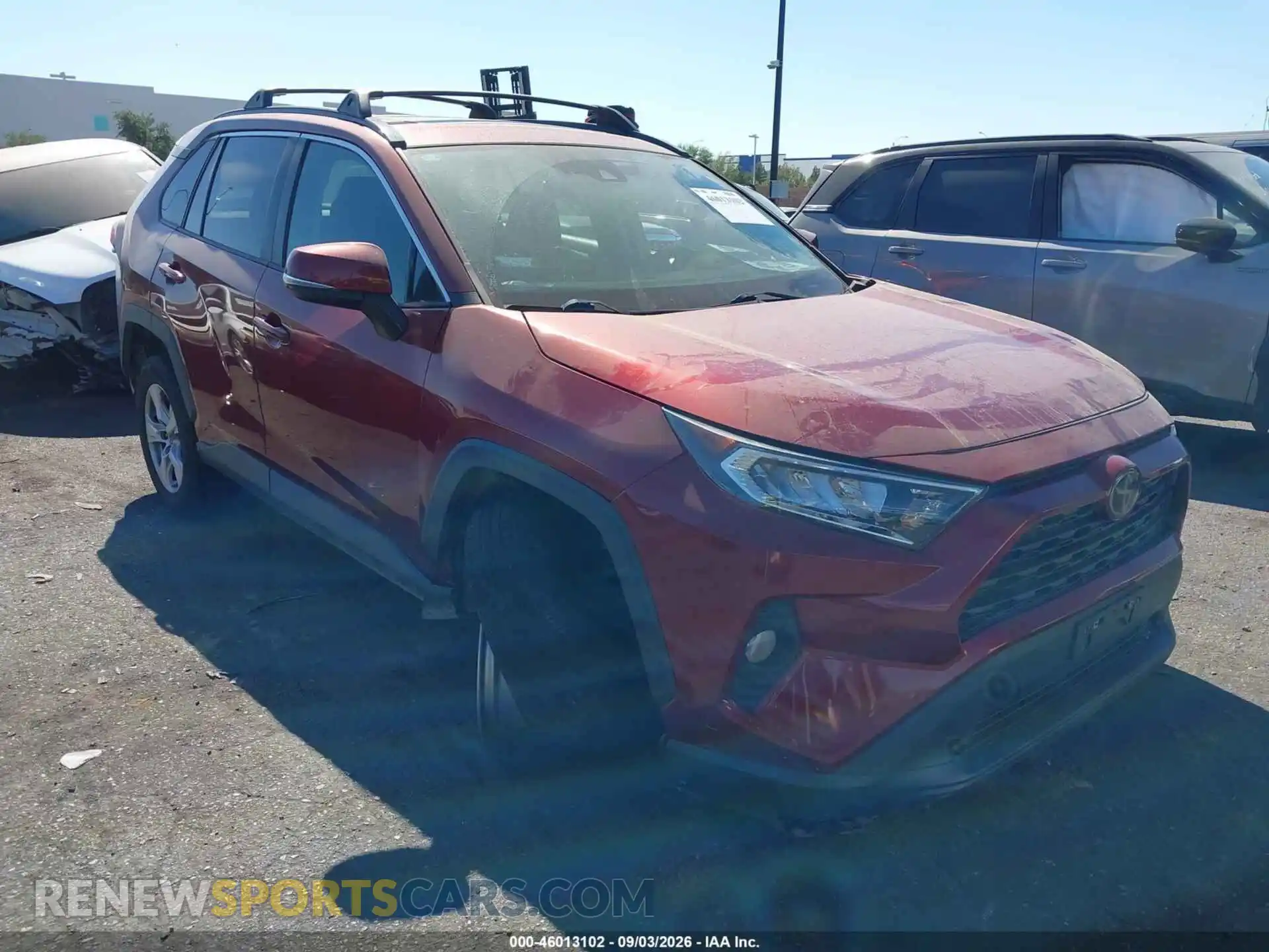 1 Фотография поврежденного автомобиля 2T3W1RFV3MW105695 TOYOTA RAV4 2021