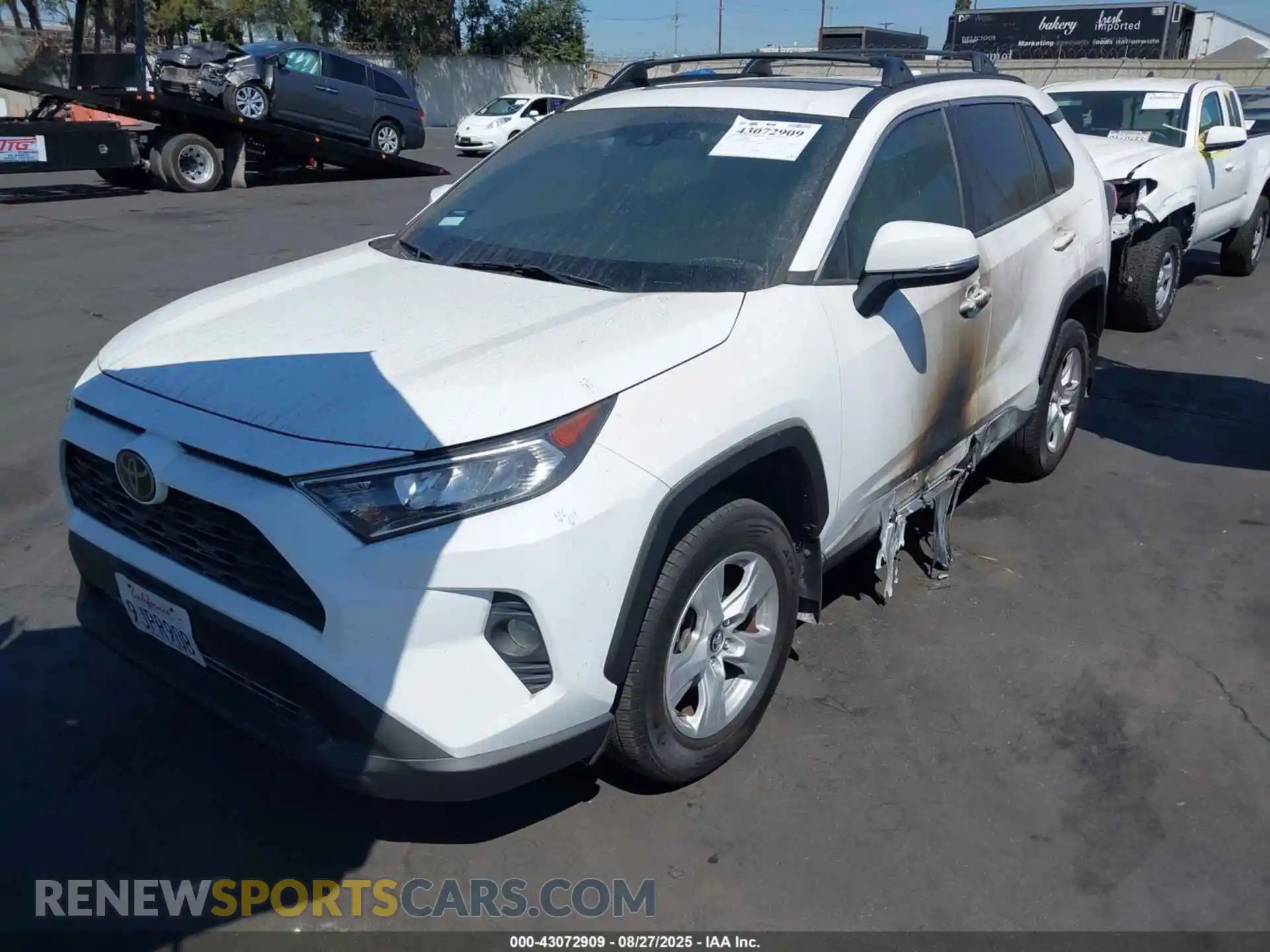 2 Photograph of a damaged car 2T3W1RFV3MW107849 TOYOTA RAV4 2021