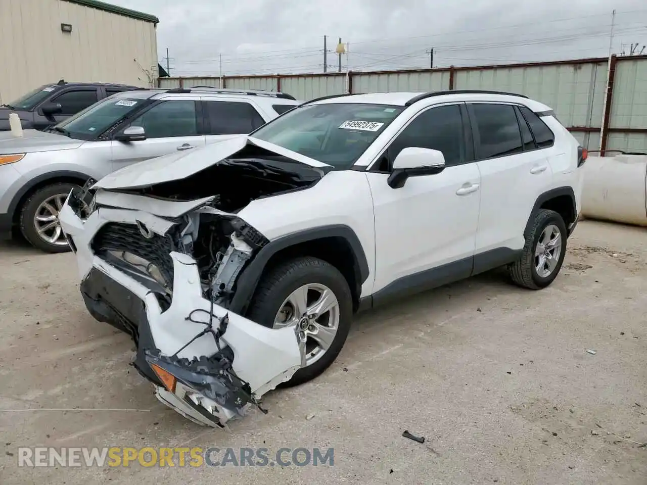 1 Photograph of a damaged car 2T3W1RFV3MW120701 TOYOTA RAV4 2021