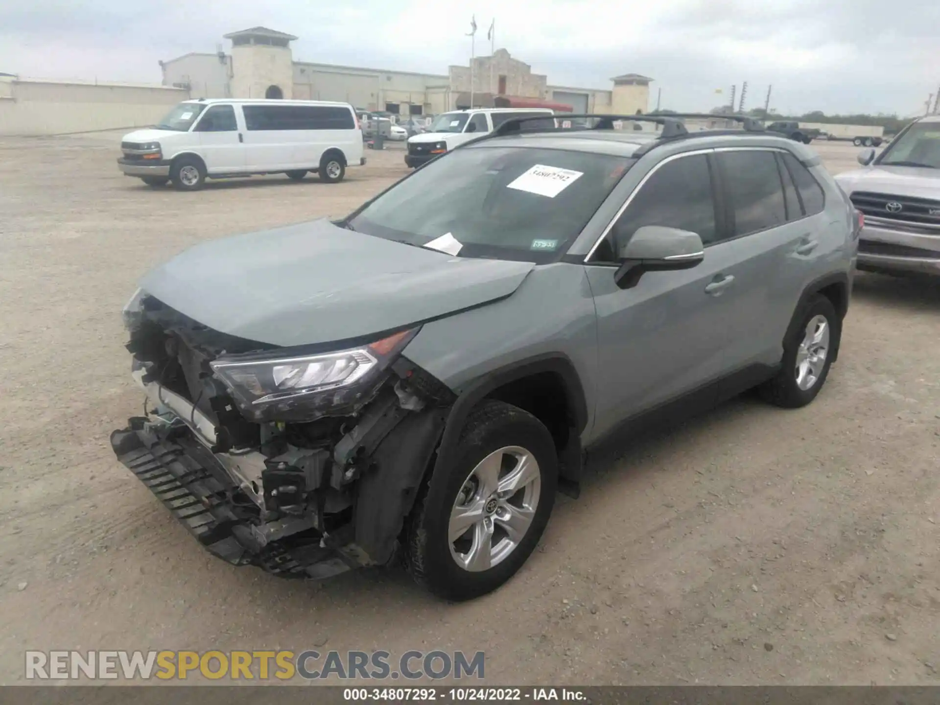 2 Фотография поврежденного автомобиля 2T3W1RFV3MW130435 TOYOTA RAV4 2021