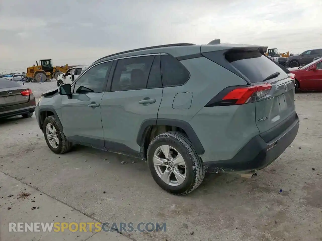 2 Photograph of a damaged car 2T3W1RFV3MW131150 TOYOTA RAV4 2021