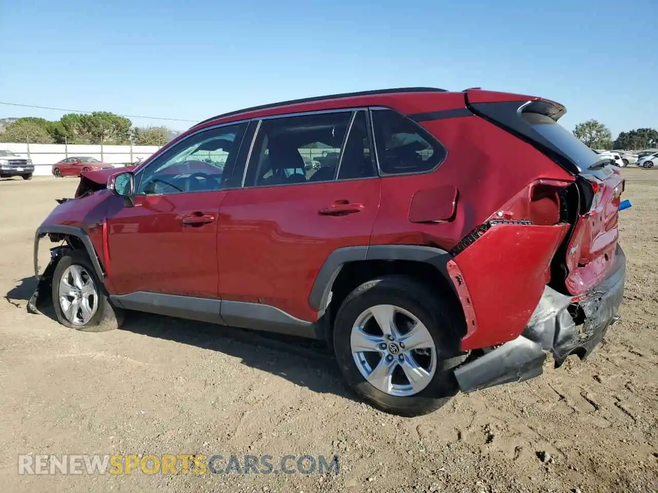 2 Photograph of a damaged car 2T3W1RFV3MW143590 TOYOTA RAV4 2021