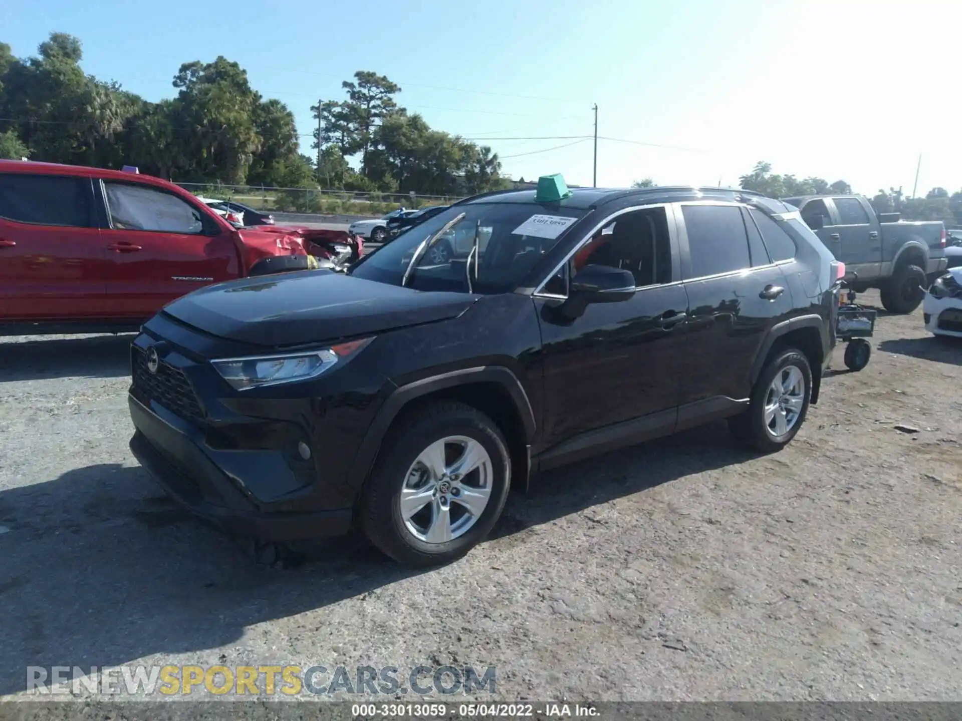 2 Photograph of a damaged car 2T3W1RFV3MW144884 TOYOTA RAV4 2021