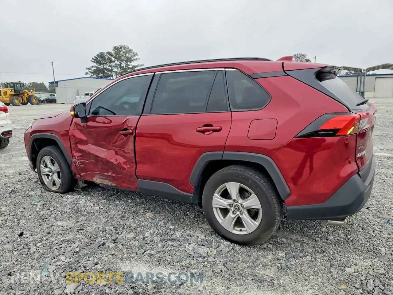 2 Photograph of a damaged car 2T3W1RFV3MW153617 TOYOTA RAV4 2021