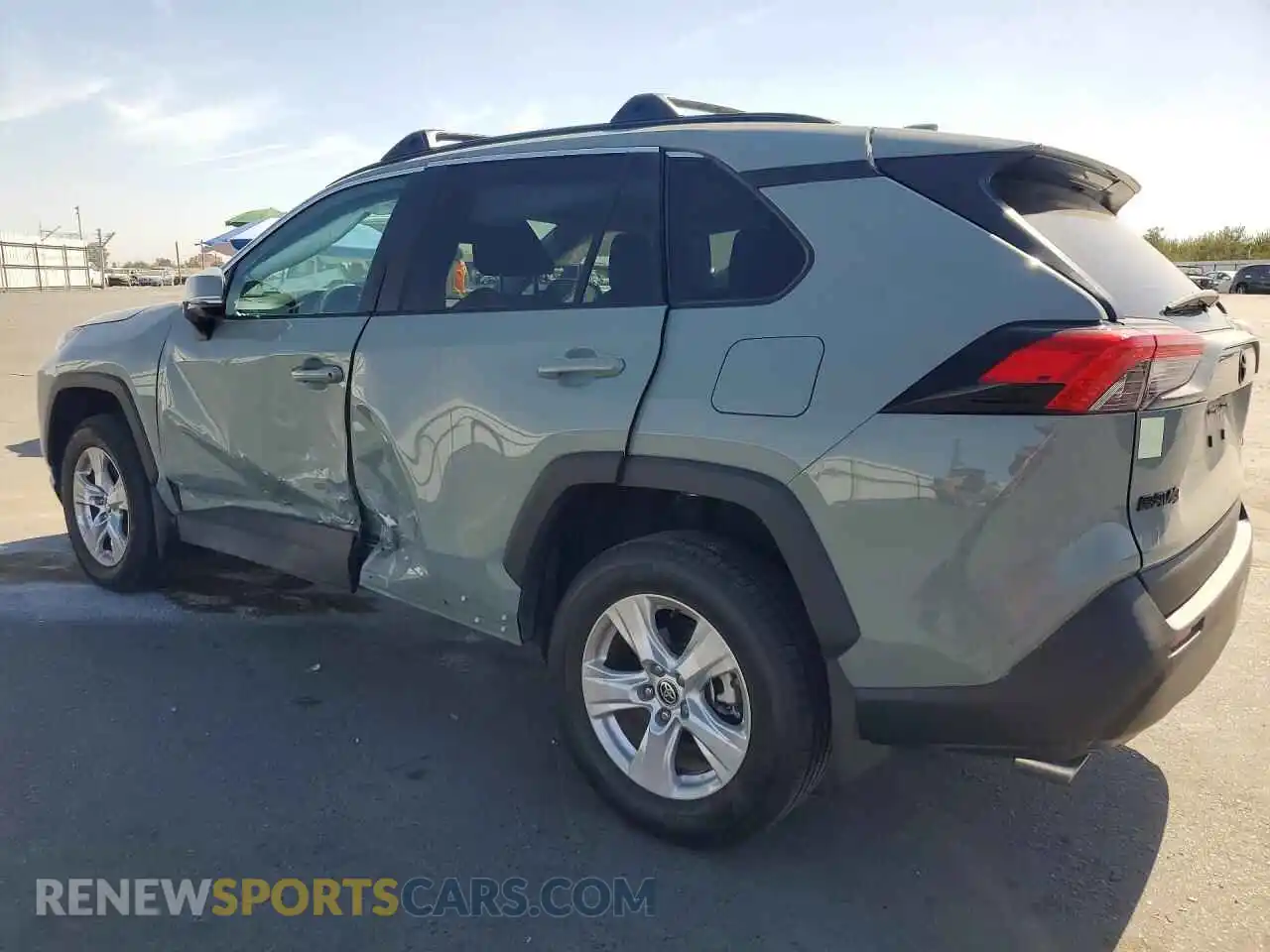2 Photograph of a damaged car 2T3W1RFV3MW161314 TOYOTA RAV4 2021