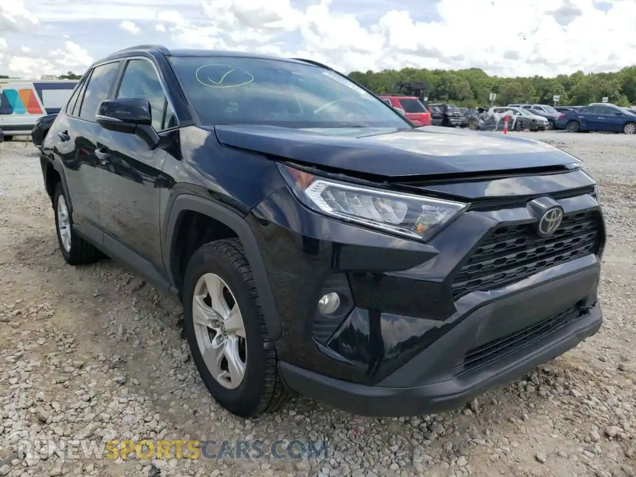 1 Photograph of a damaged car 2T3W1RFV3MW169008 TOYOTA RAV4 2021