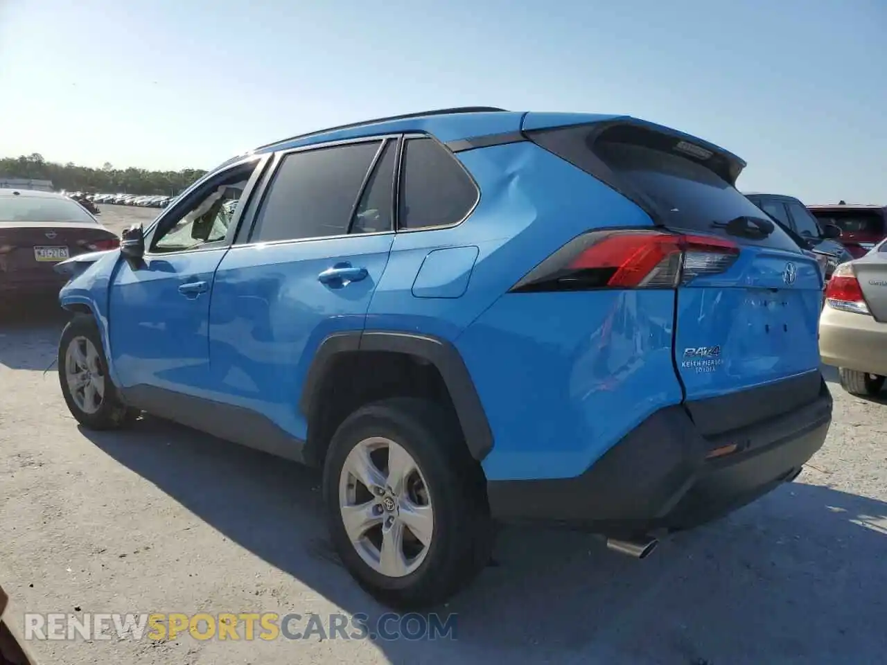 2 Photograph of a damaged car 2T3W1RFV3MW171423 TOYOTA RAV4 2021